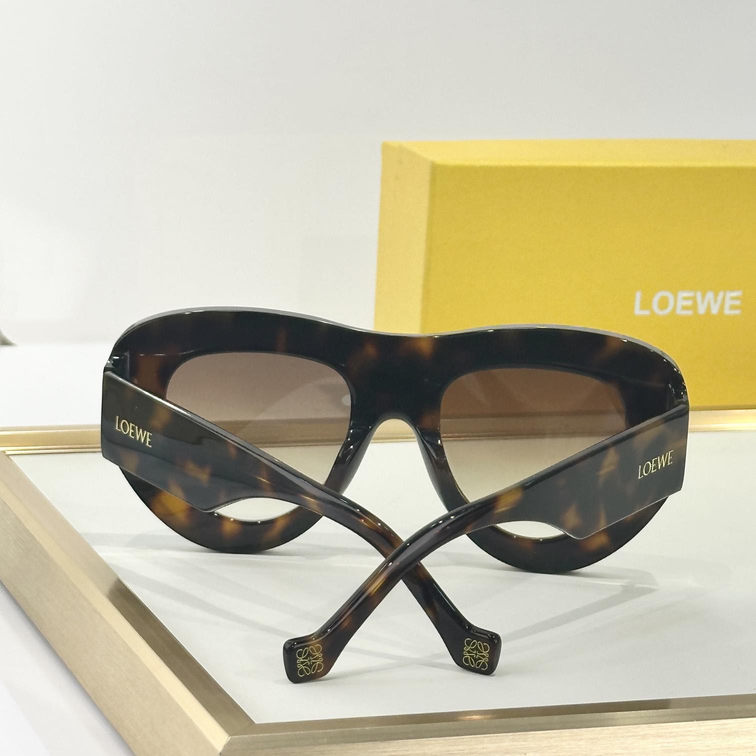 Loewe Front Lenses Aviatior Sunglasses  - DesignerGu