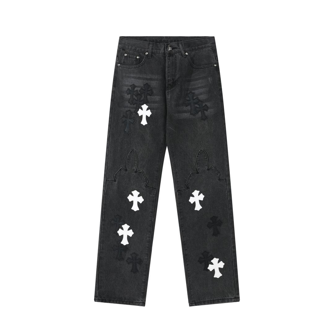 Chrome Hearts Jeans - DesignerGu