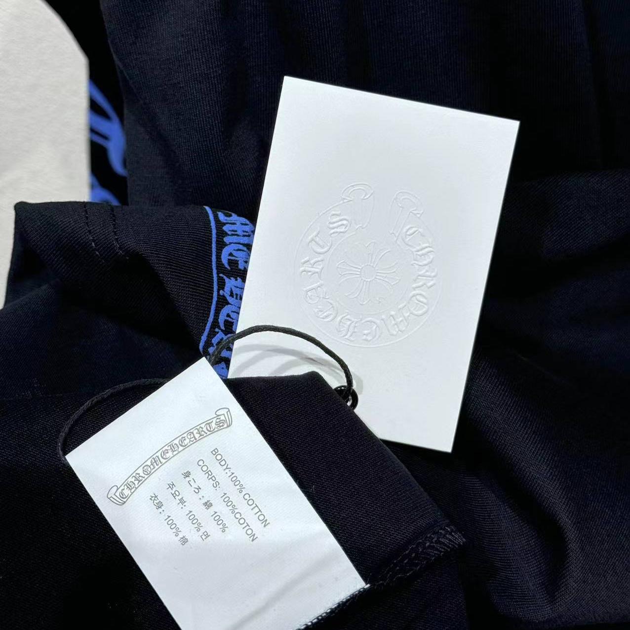 Chrome Hearts Neck Logo Long-Sleeve T-Shirt 'Black' - DesignerGu