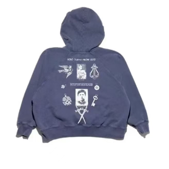 Enfants Riches Déprimés 25SS '' Unto Her A On Was Born'' Hoodie - DesignerGu