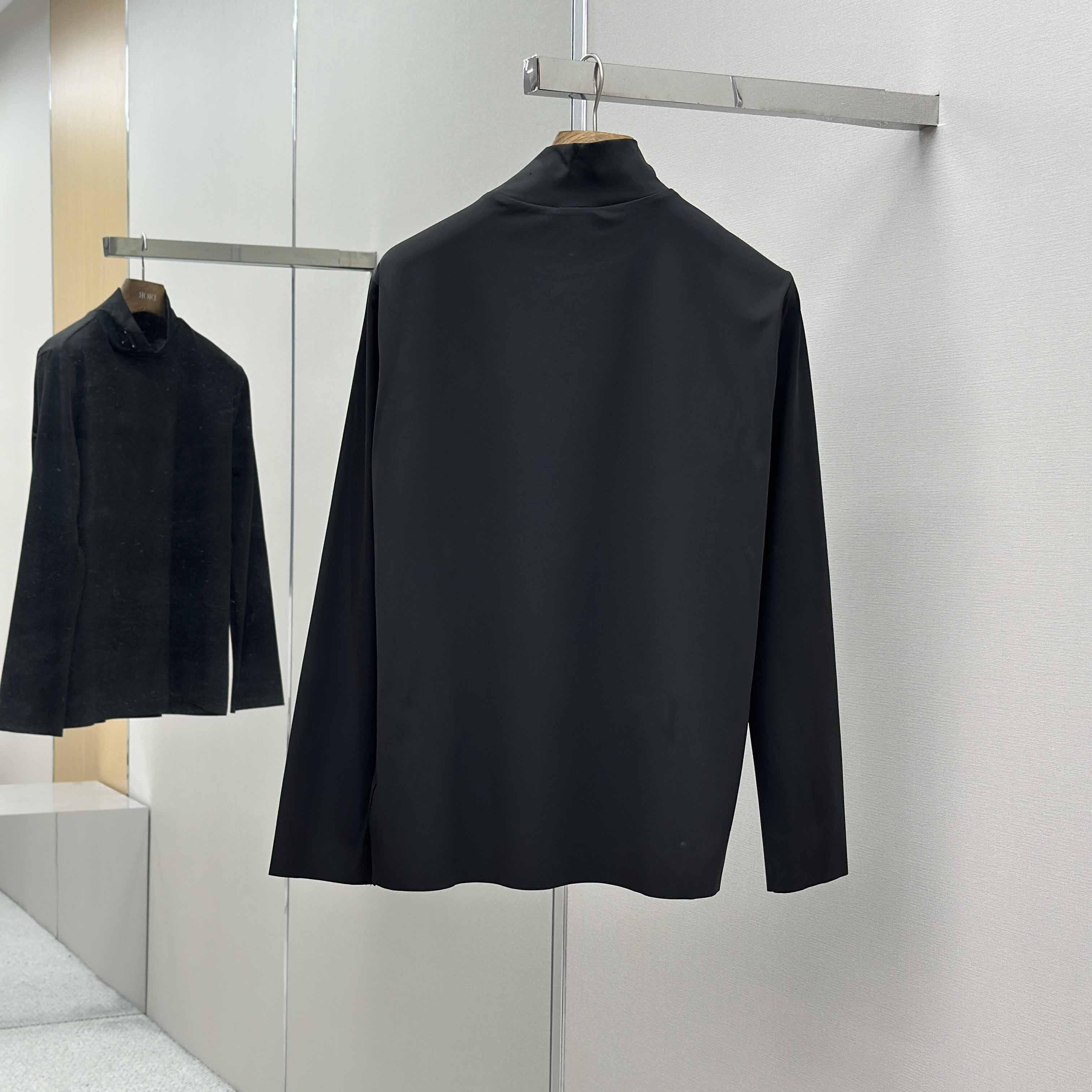 Prada Technical Jersey Mock Turtleneck - DesignerGu