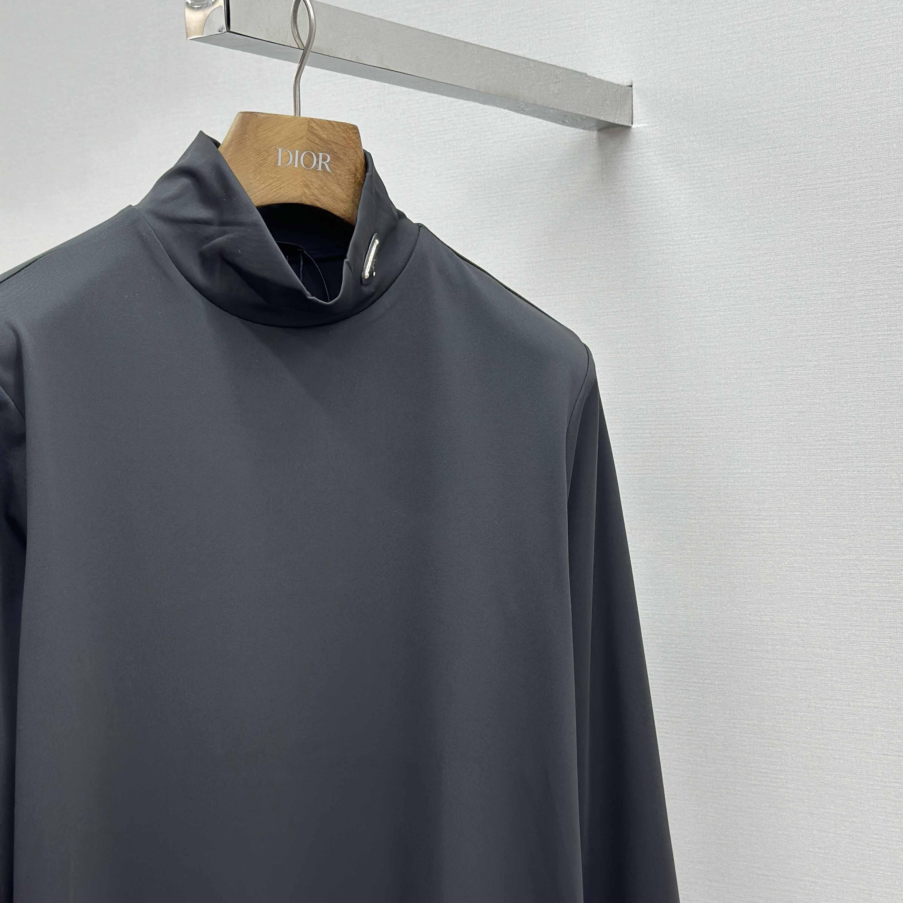Prada Technical Jersey Mock Turtleneck - DesignerGu