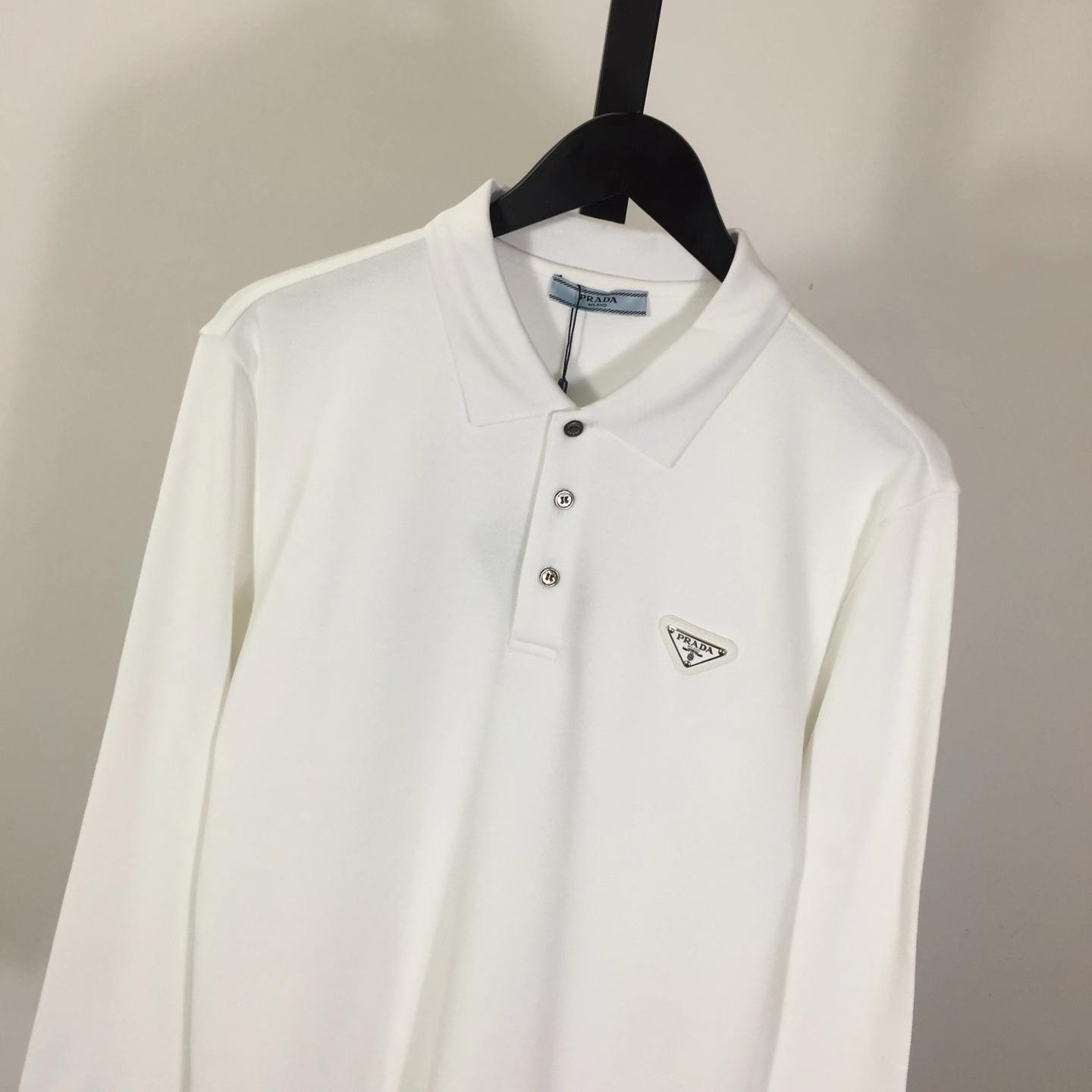 Prada Cotton Polo Shirt - DesignerGu