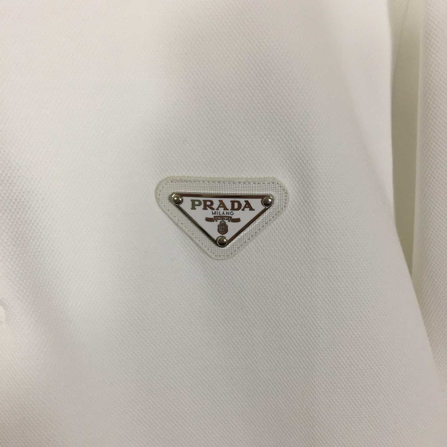 Prada Cotton Polo Shirt - DesignerGu