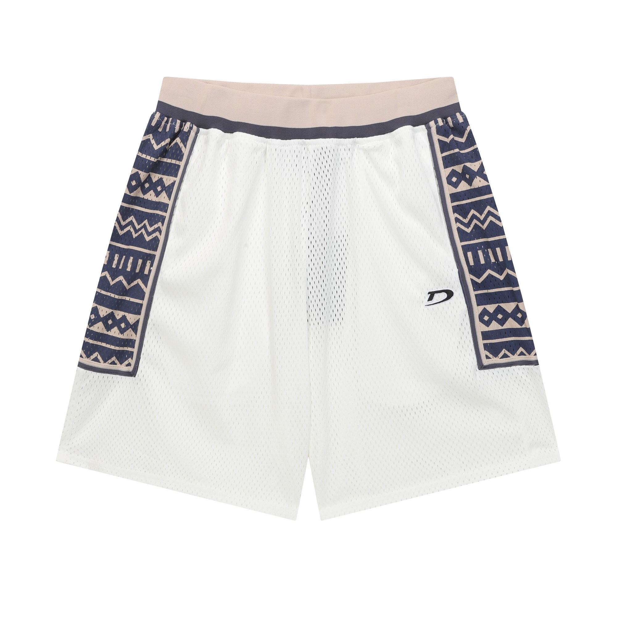 Denim Tears Game Shorts 'White' - DesignerGu