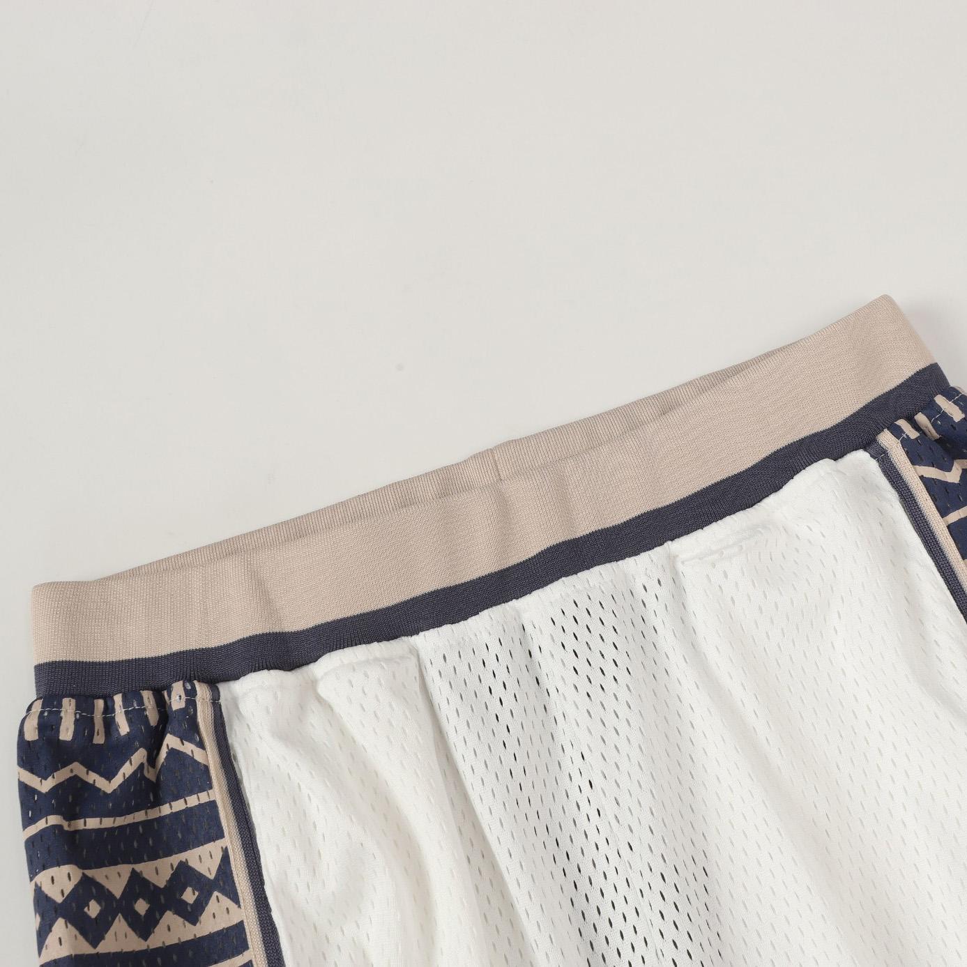 Denim Tears Game Shorts 'White' - DesignerGu