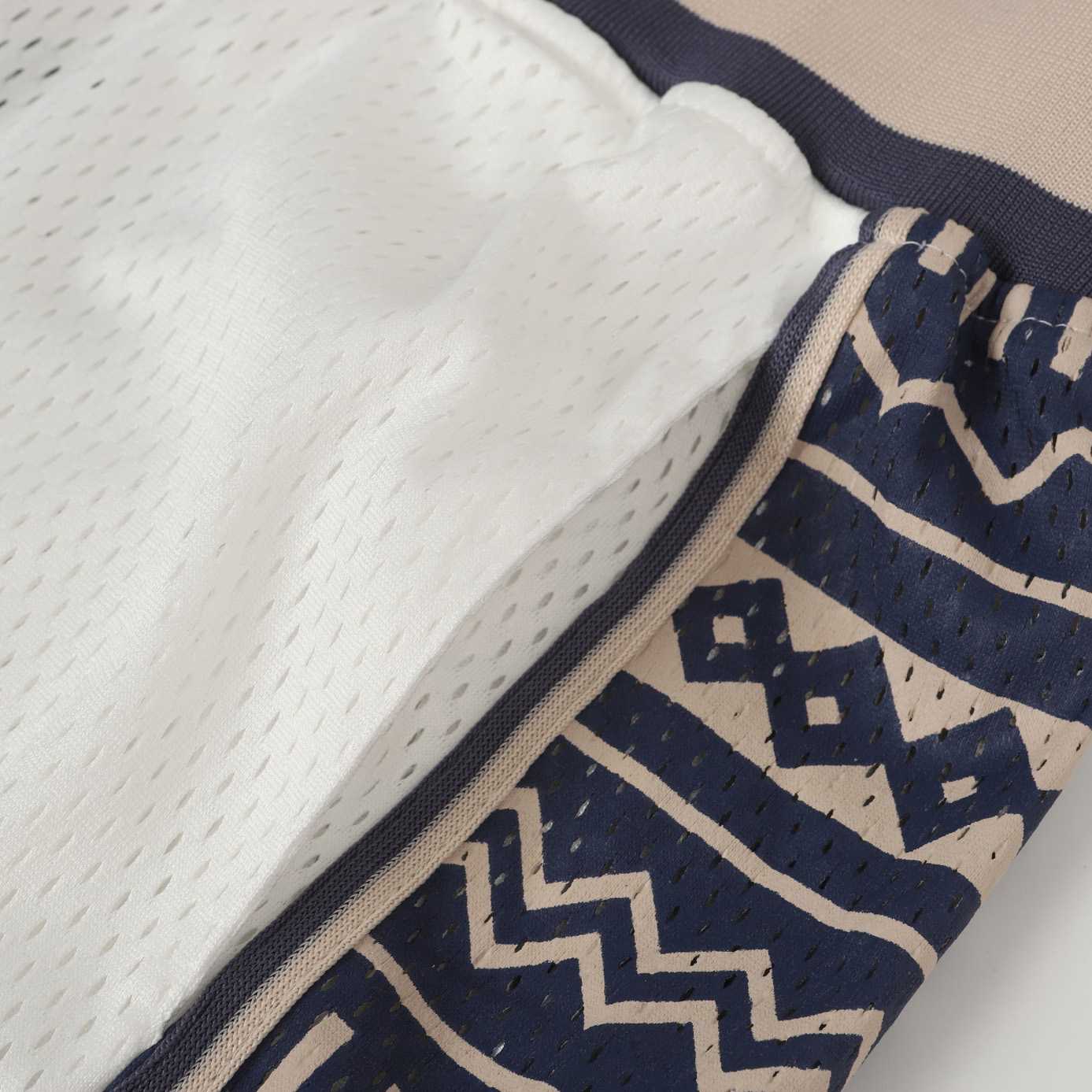 Denim Tears Game Shorts 'White' - DesignerGu