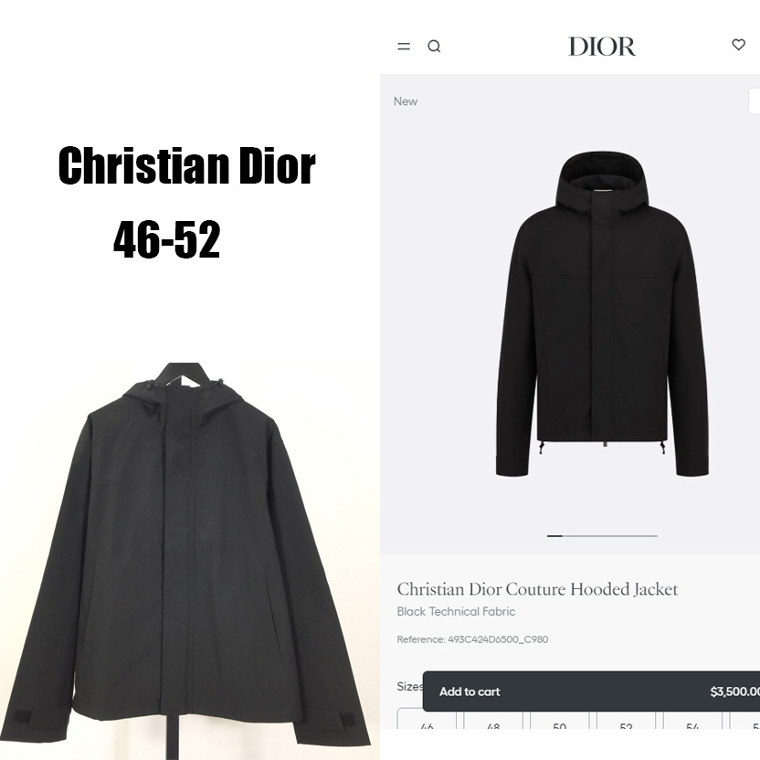 Christian Dior Couture Hooded Jacket  - DesignerGu
