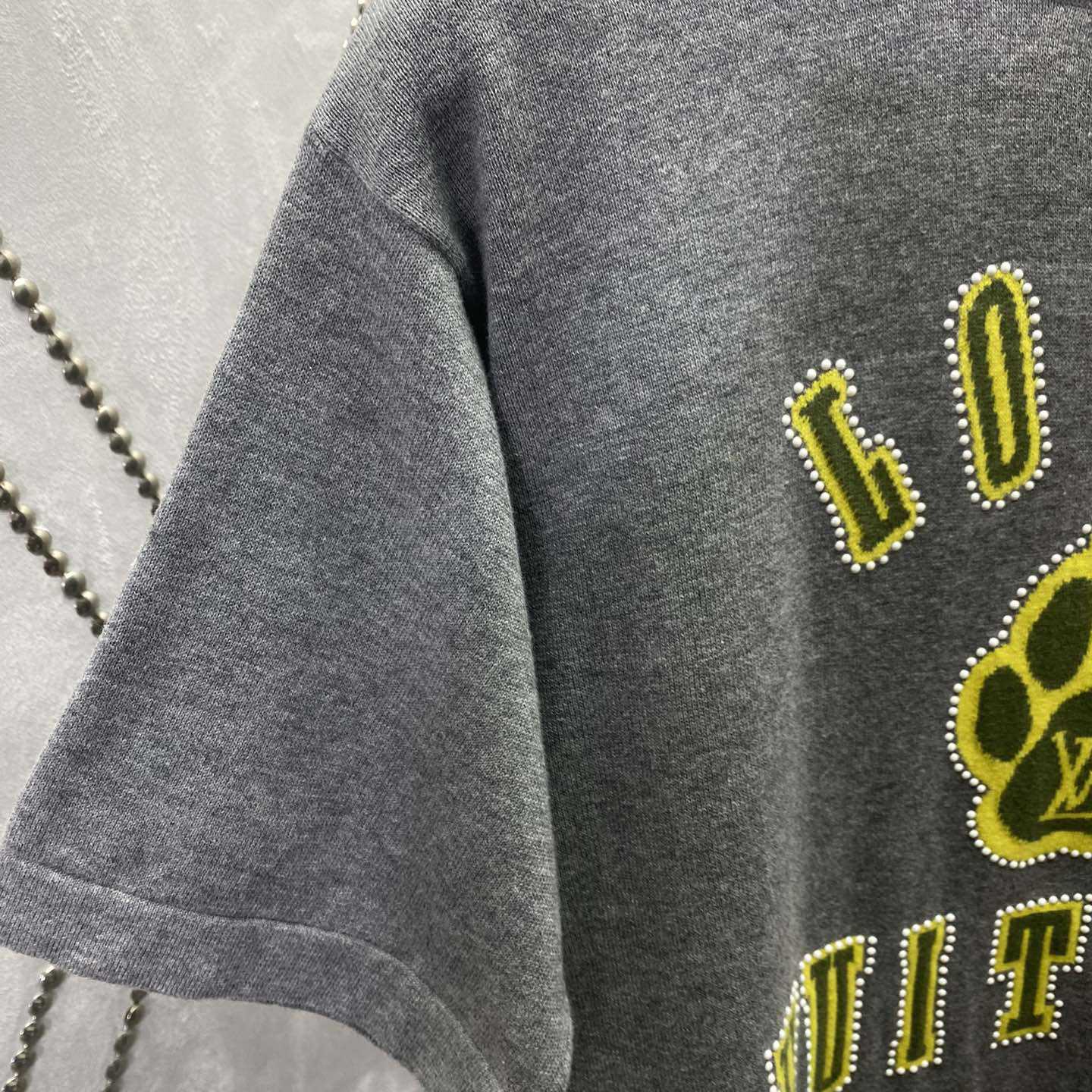 Louis Vuitton Embellished Short-Sleeved Cotton Crewneck - DesignerGu