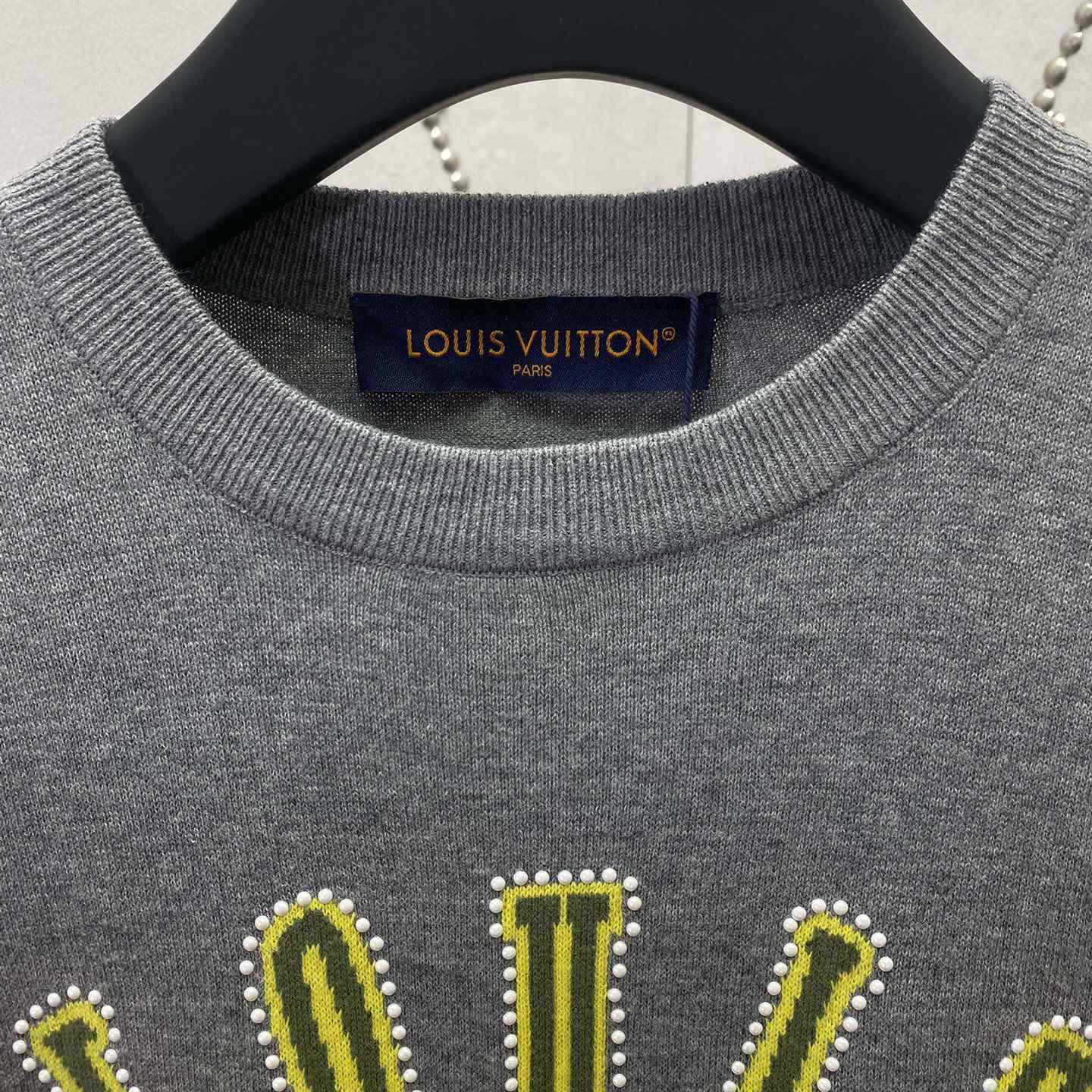 Louis Vuitton Embellished Short-Sleeved Cotton Crewneck - DesignerGu