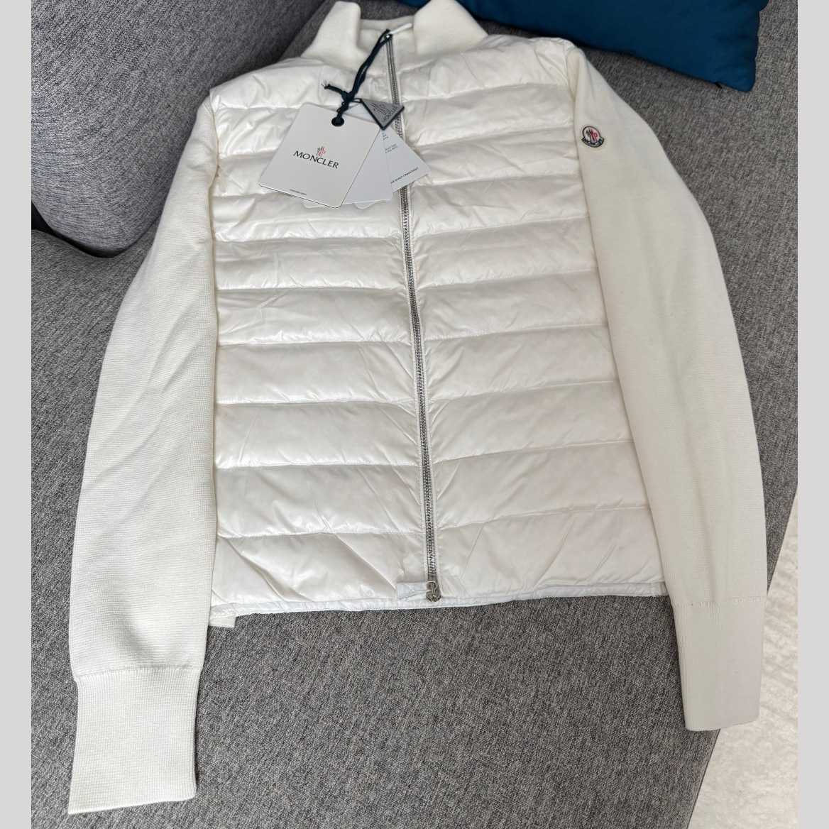 Moncler Padded Wool Zip-Up Cardigan  Z503 - DesignerGu