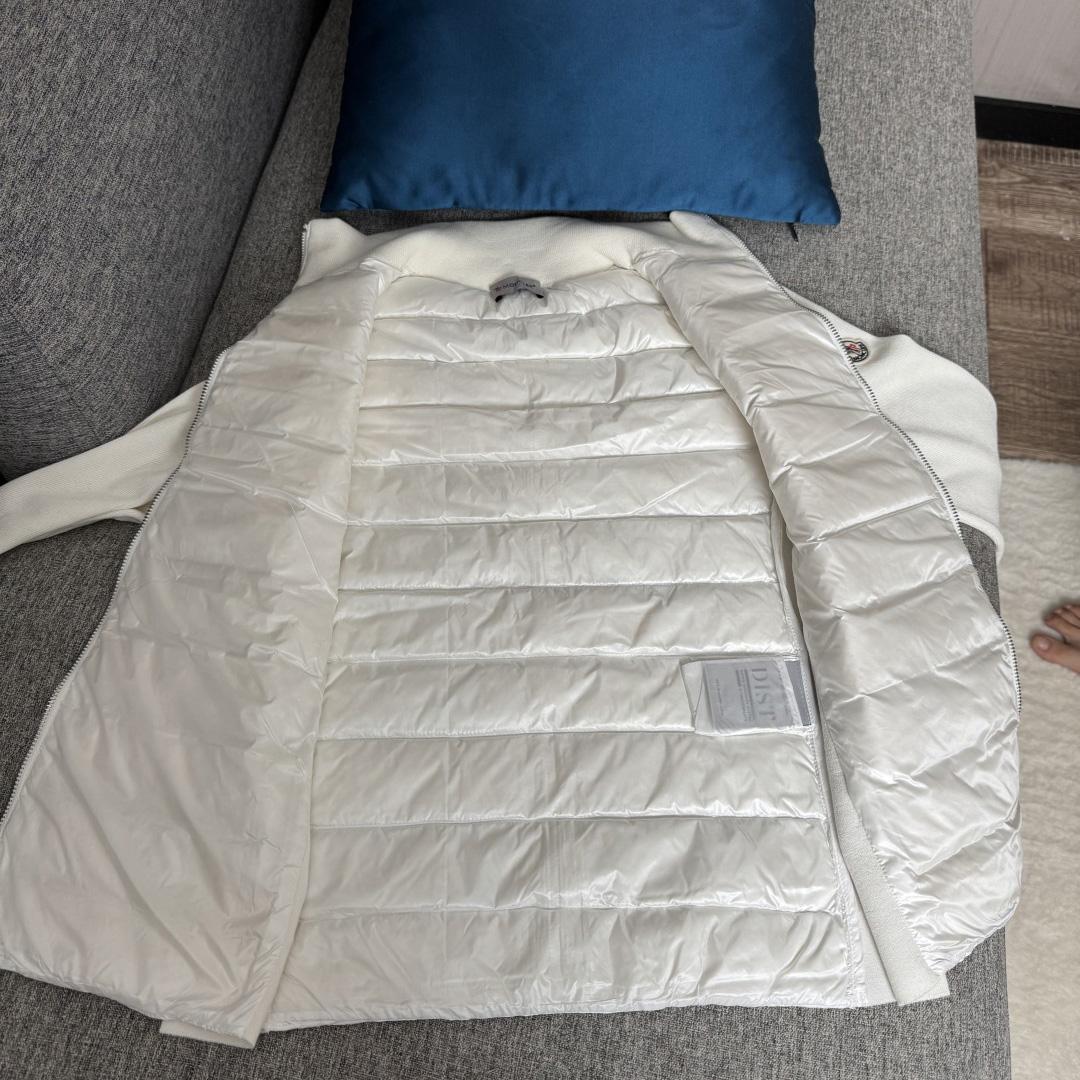 Moncler Padded Wool Zip-Up Cardigan  Z503 - DesignerGu