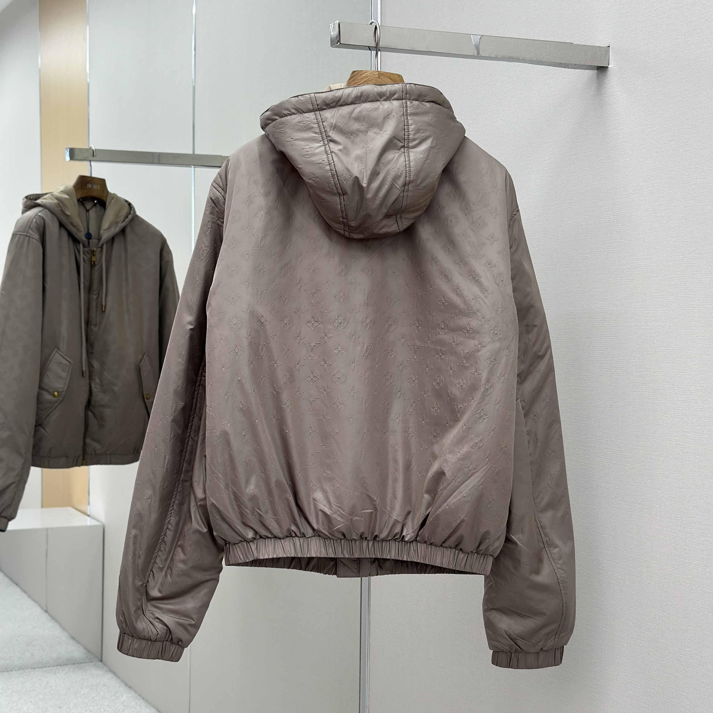 Louis Vuitton Monogram Padded Windbreaker   1AHBIA - DesignerGu