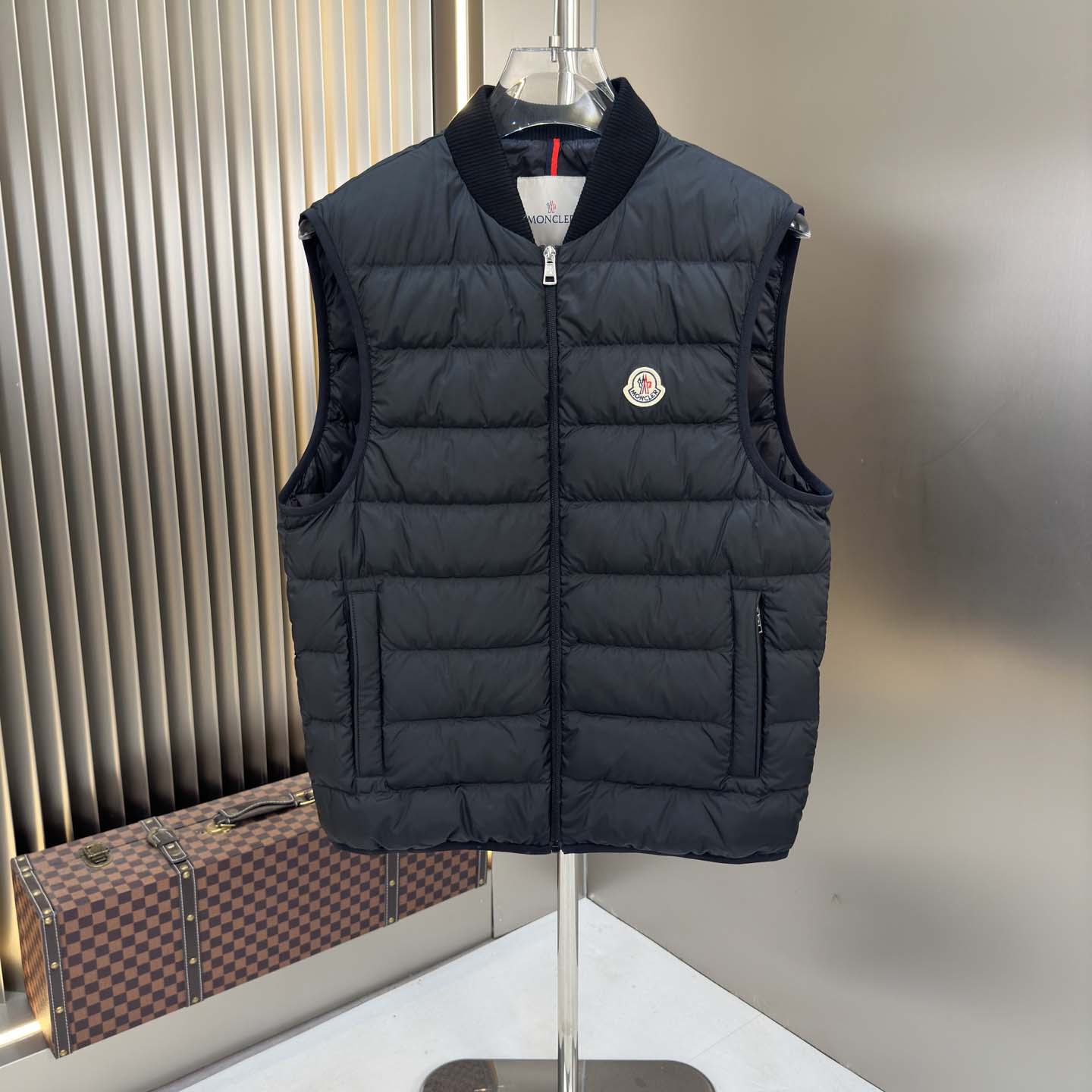 Moncler Black Verney 3-in-1 Short Jacket & Down Vest Set - DesignerGu