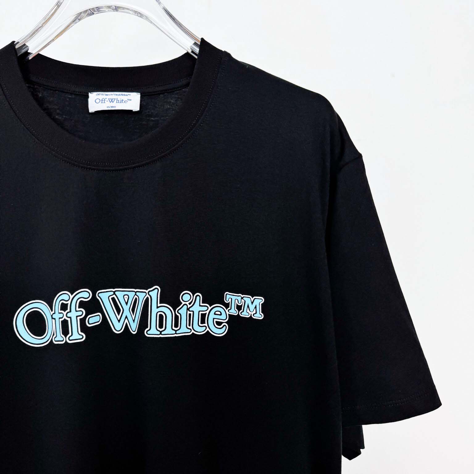 Off-White Big Bookish T-Shirt In Black - DesignerGu