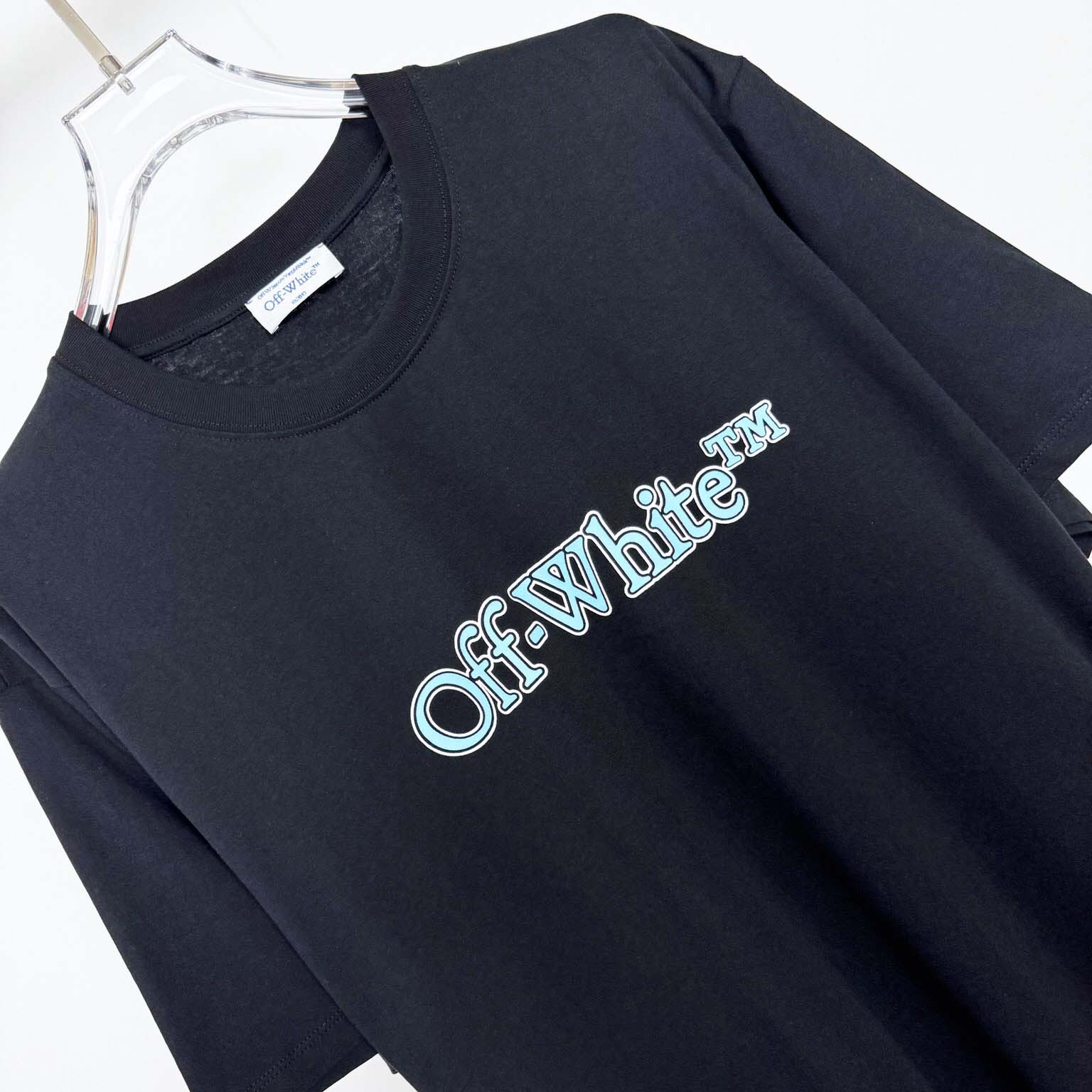 Off-White Big Bookish T-Shirt In Black - DesignerGu