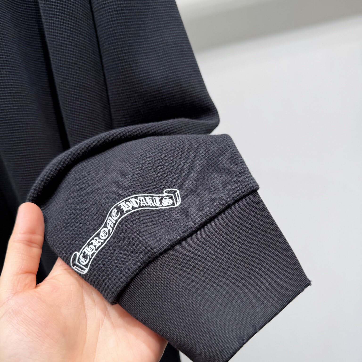 Chrome Hearts CH Embroidered Sweatshirt  - DesignerGu