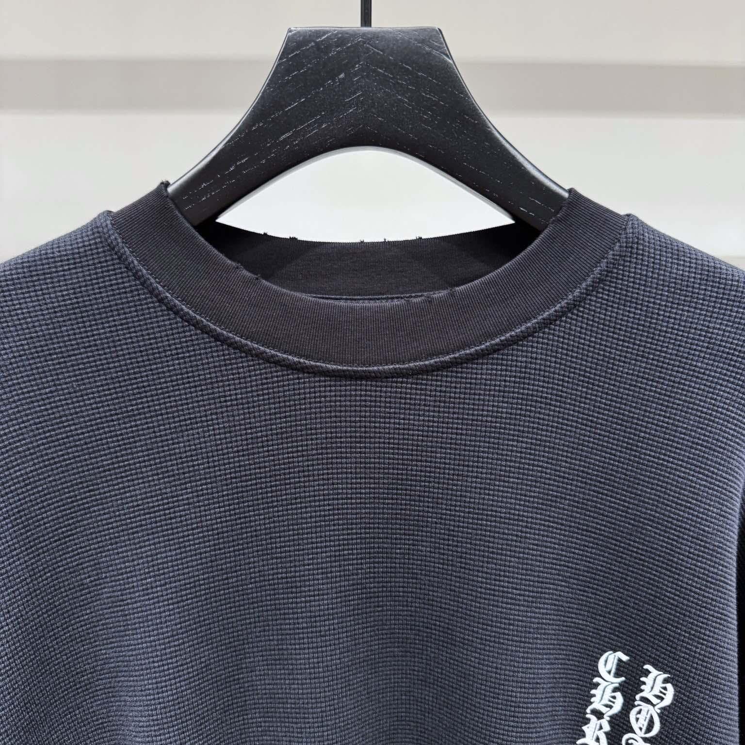 Chrome Hearts CH Embroidered Sweatshirt  - DesignerGu