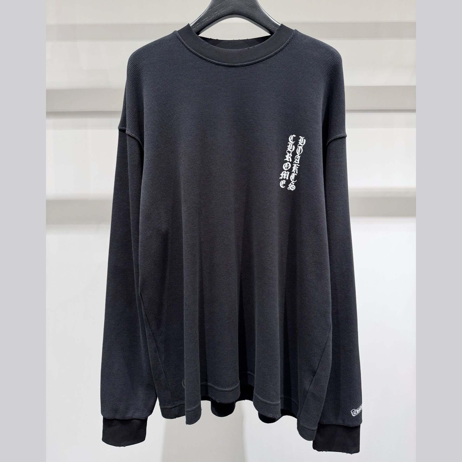 Chrome Hearts CH Embroidered Sweatshirt  - DesignerGu