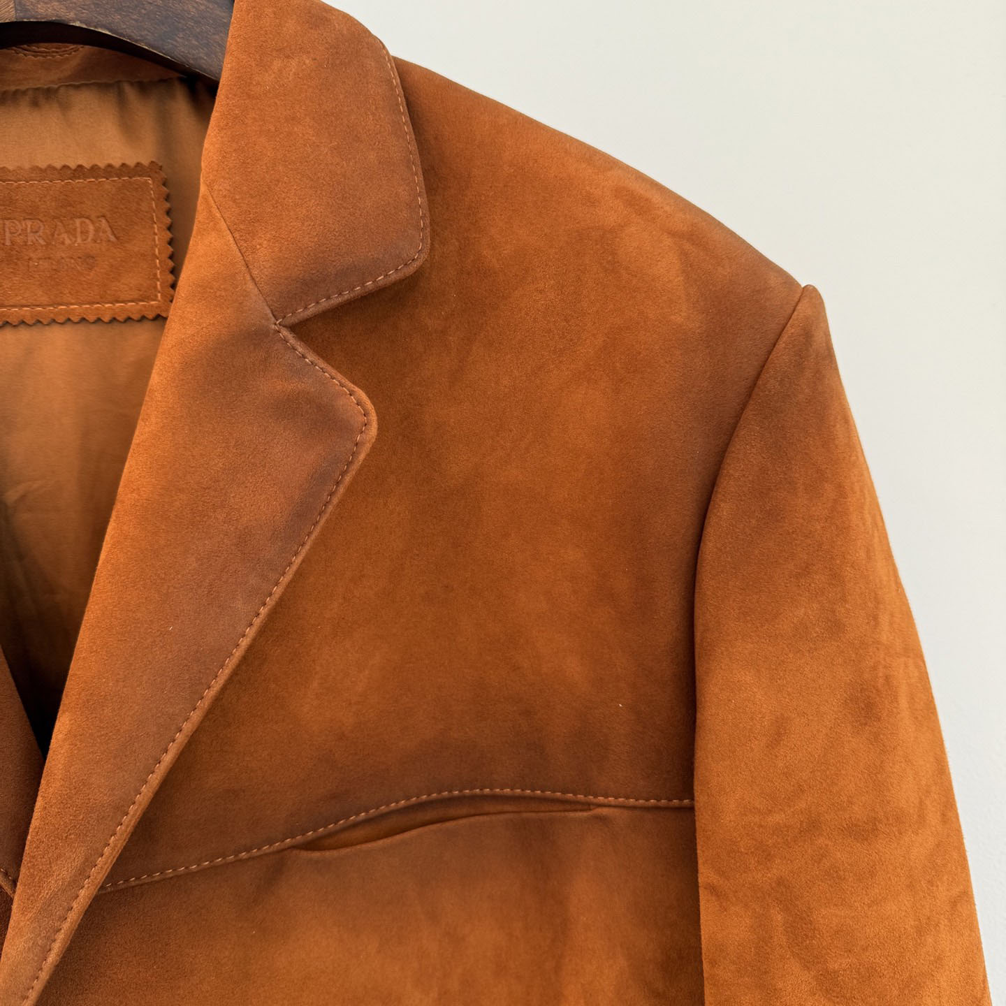 Prada Suede Jacket - DesignerGu