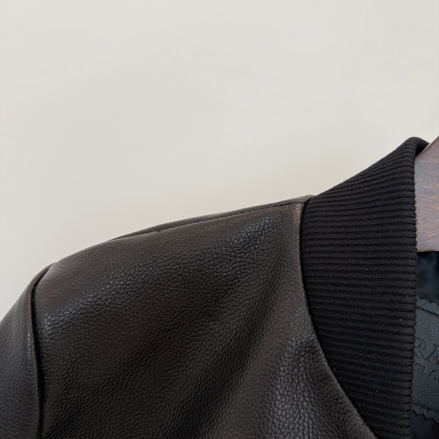 Prada Leather Bomber Jacket - DesignerGu