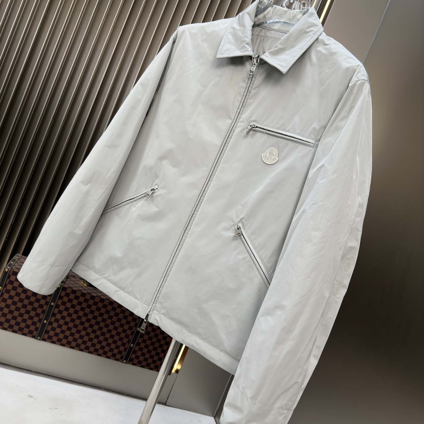 Moncler Cidone Reversible Down Shirt Jacket - DesignerGu