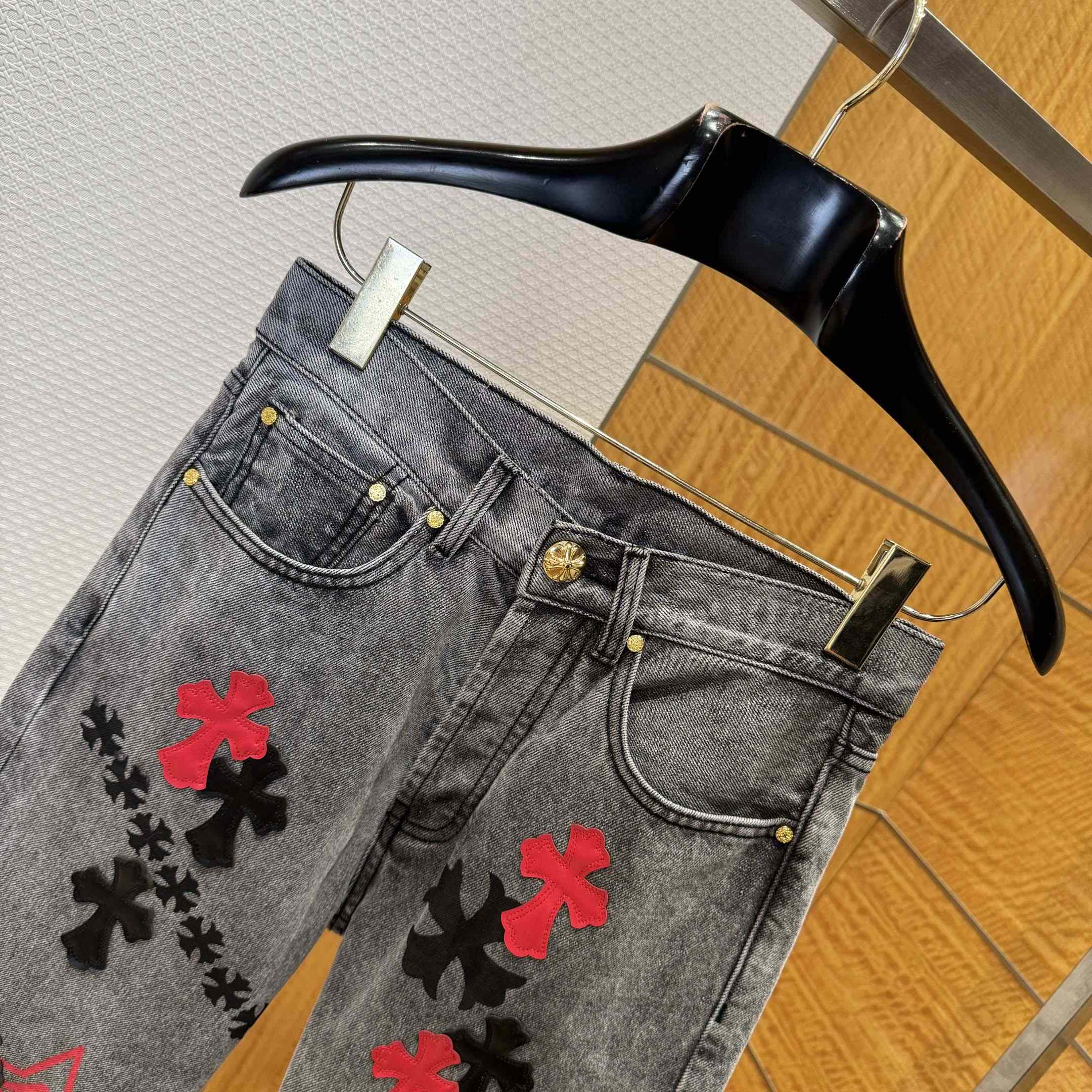 Chrome Hearts Jeans - DesignerGu