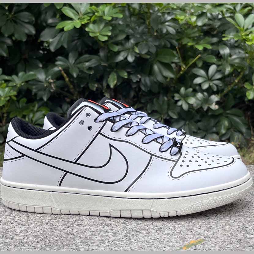 LEGO x Nike Dunk Low Sail    IF2117-100 - DesignerGu