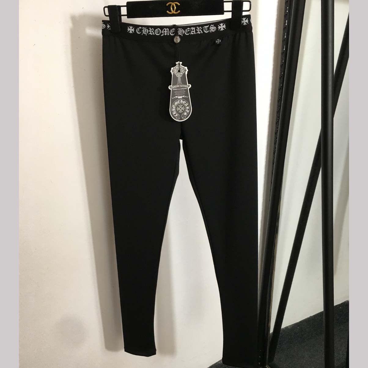 Chrome Hearts Logo Leggings - DesignerGu