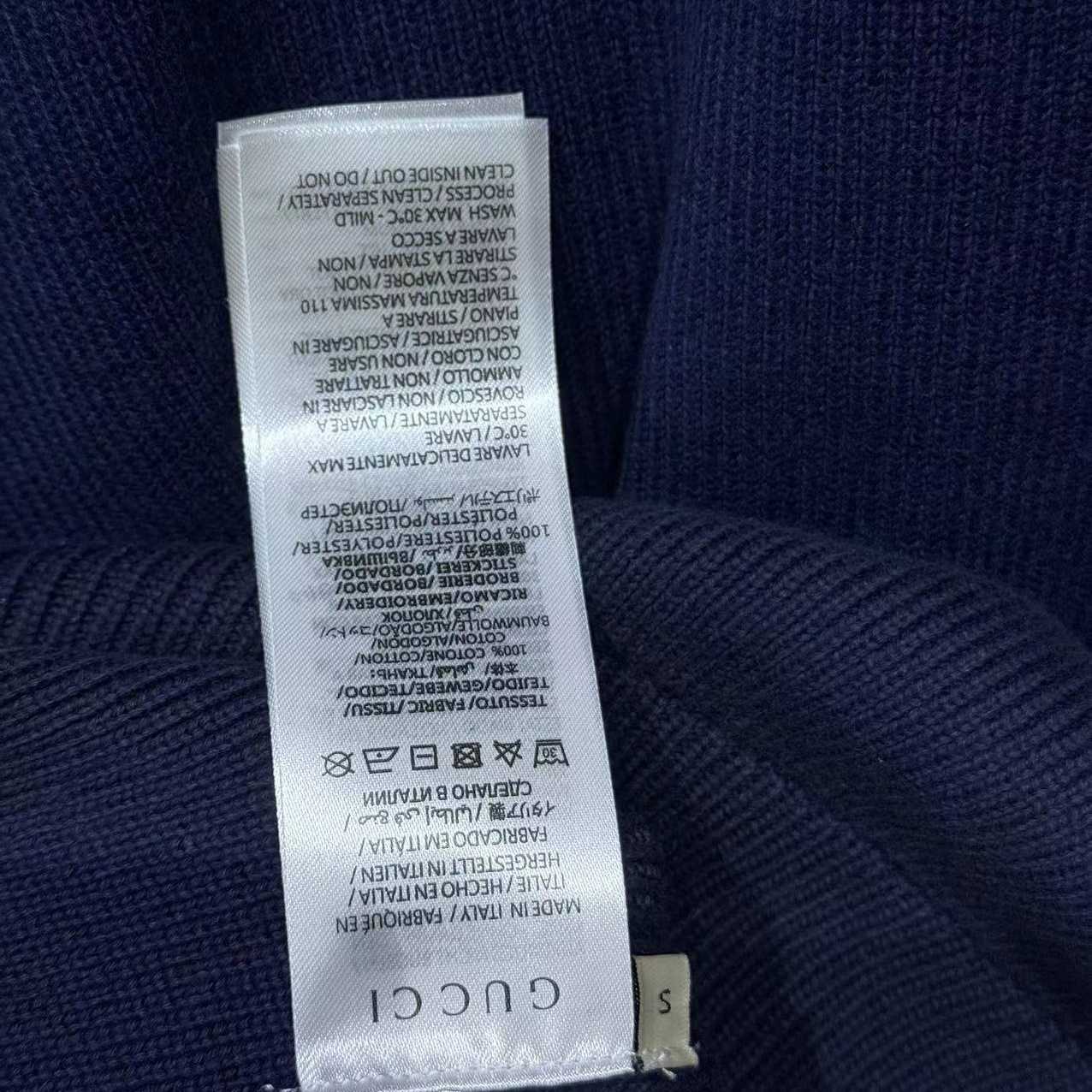 Gucci Cotton Knit Zip Bomber Jacket - DesignerGu