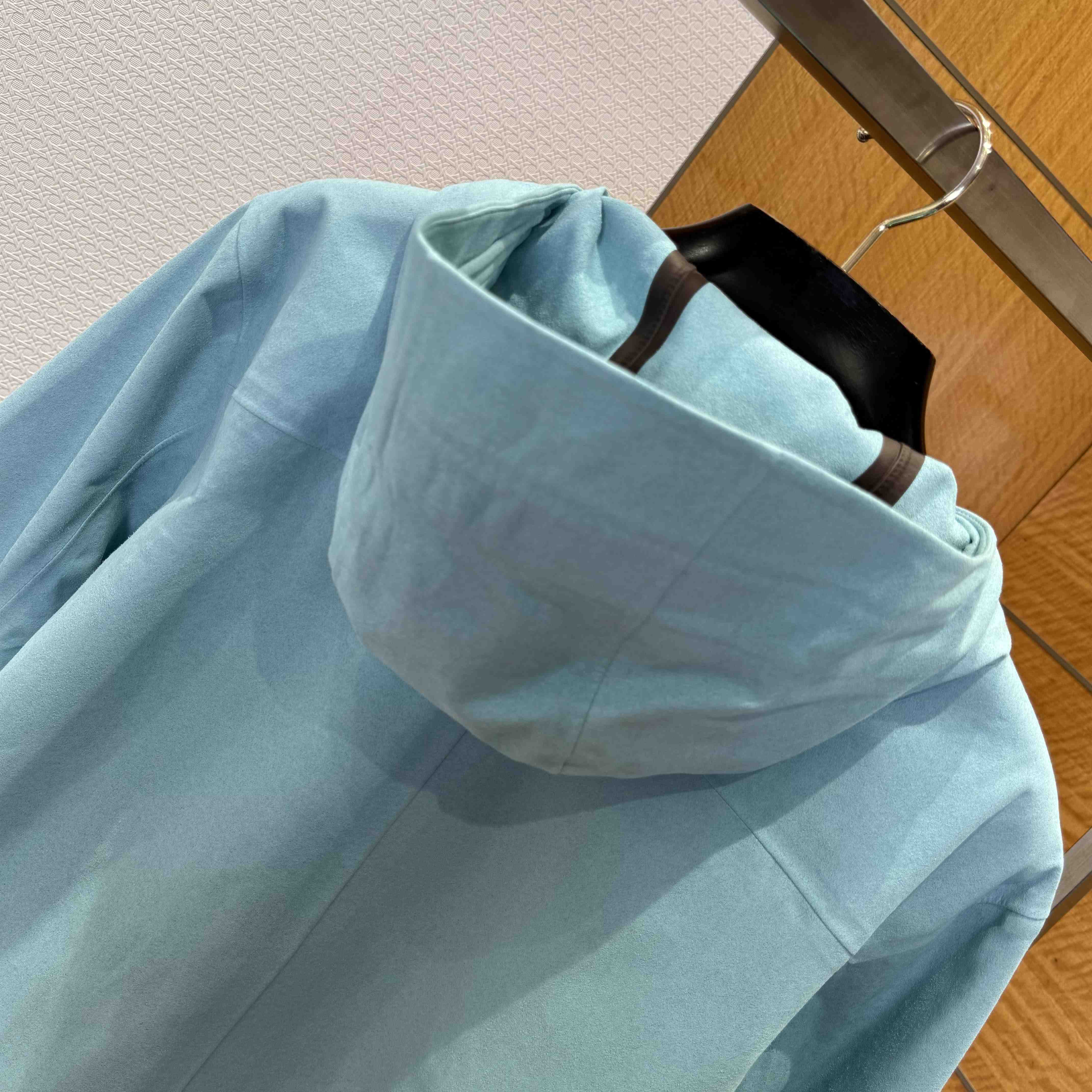 Louis Vuitton Technical Velvet Rain Jacket   1AHUZF - DesignerGu