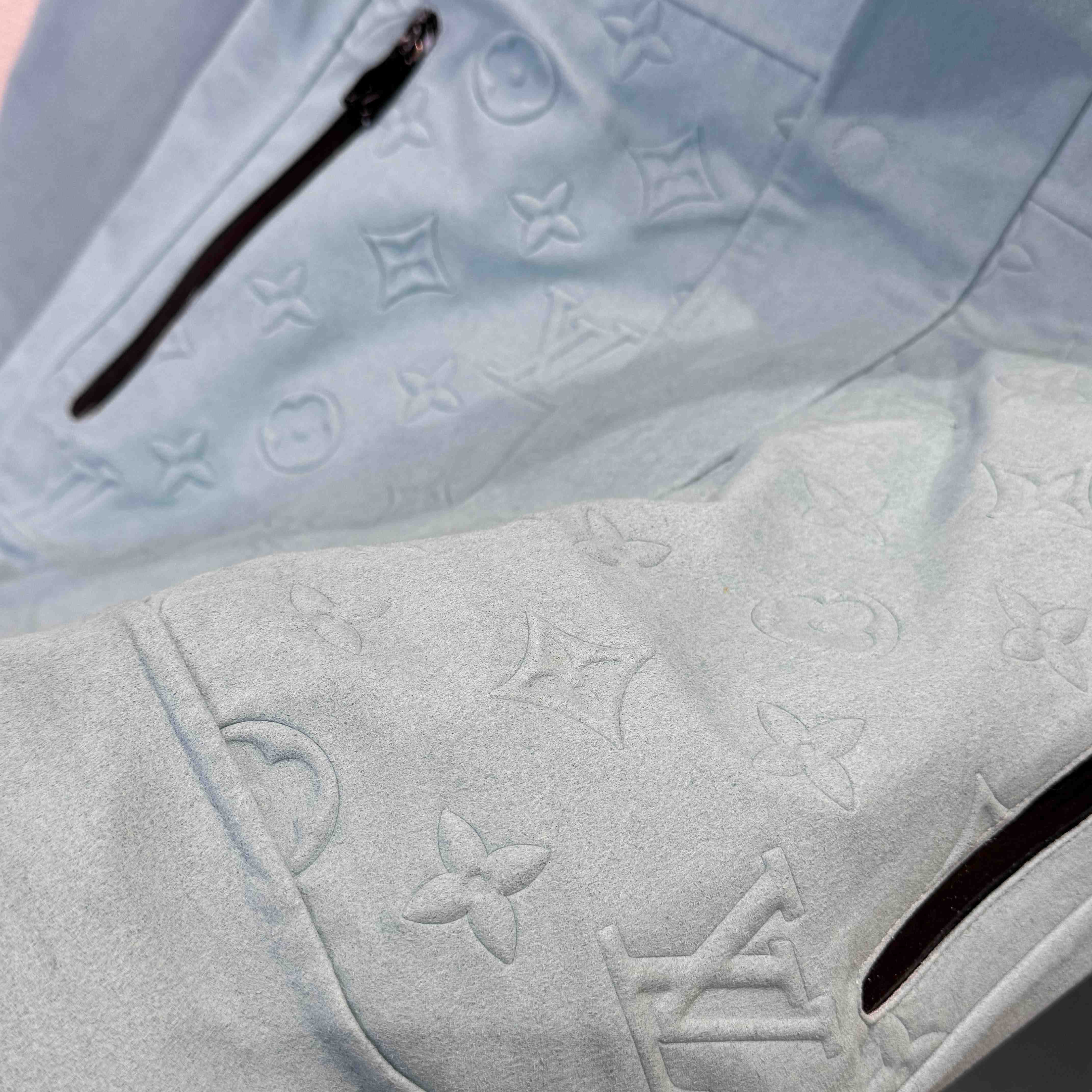 Louis Vuitton Technical Velvet Rain Jacket   1AHUZF - DesignerGu