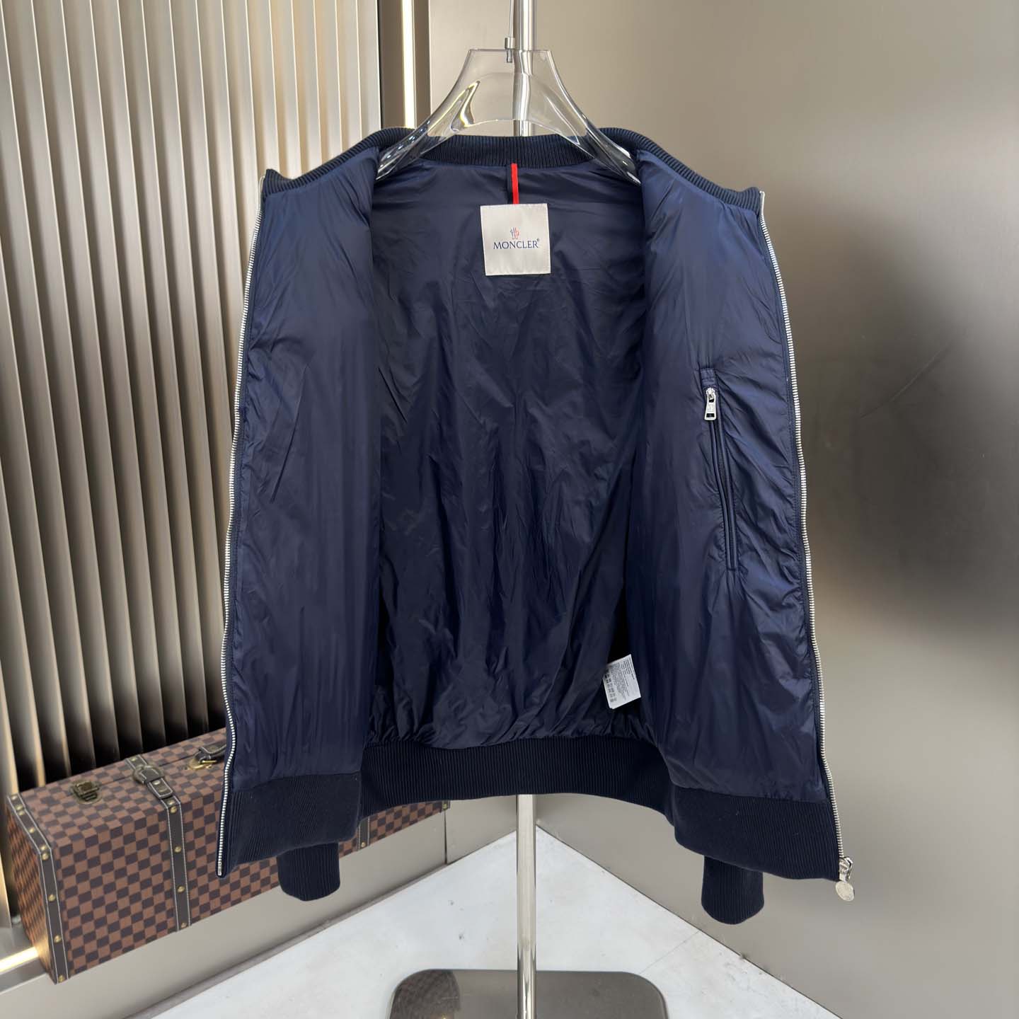 Moncler Color Block Zip Cardigan  - DesignerGu