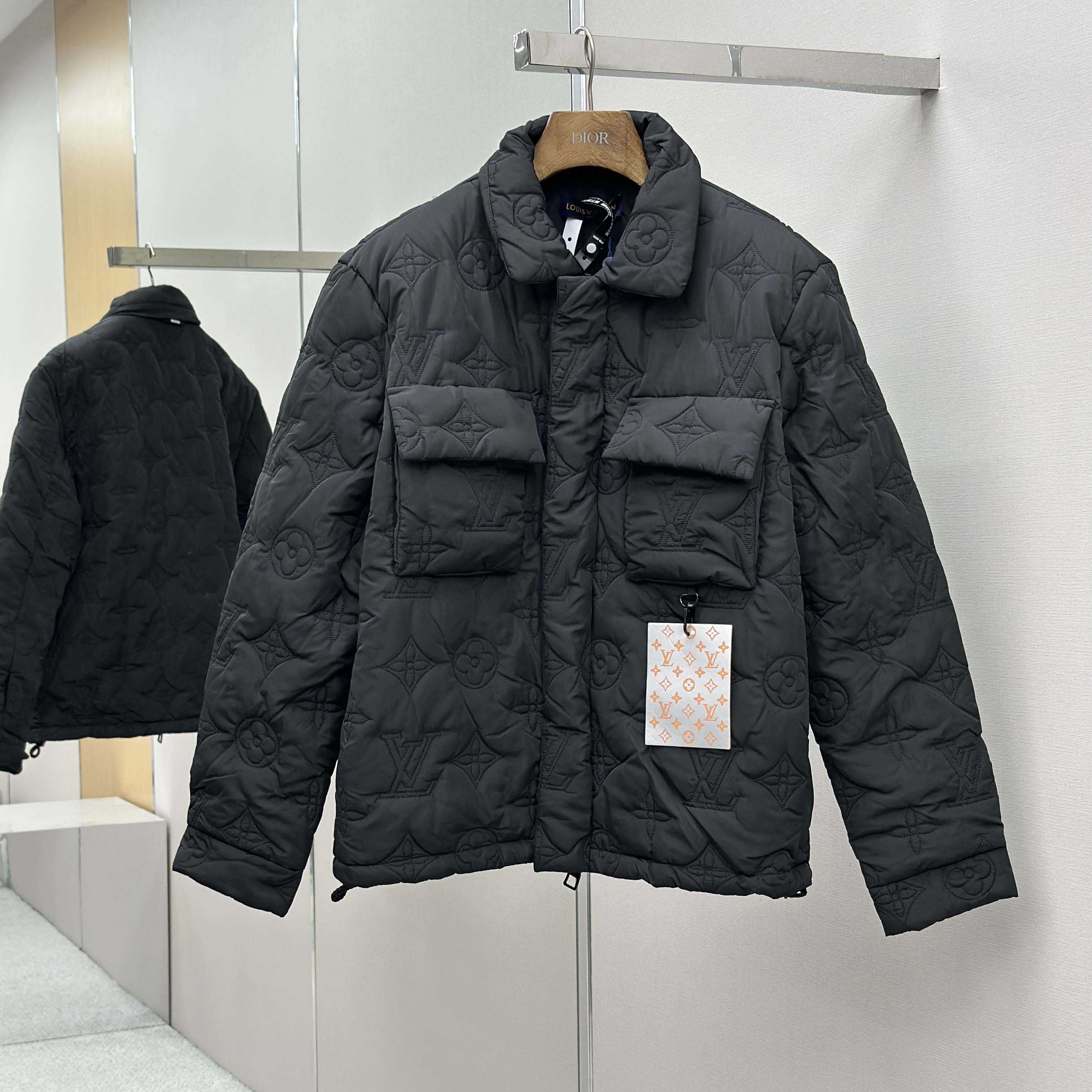 Louis Vuitton Monogram Light Padded Blouson - DesignerGu