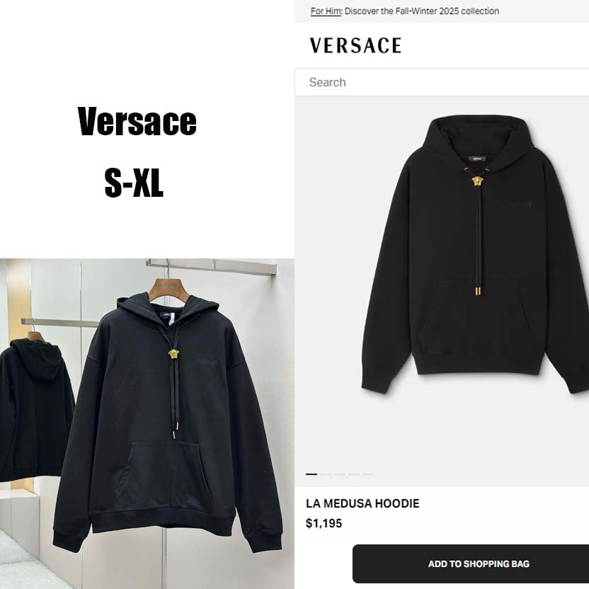 Versace La Medusa Hoodie - DesignerGu