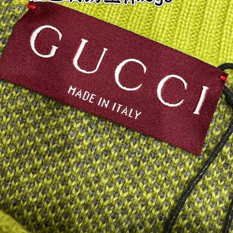 Gucci GG Wool Cashmere Jacquard Sweater - DesignerGu