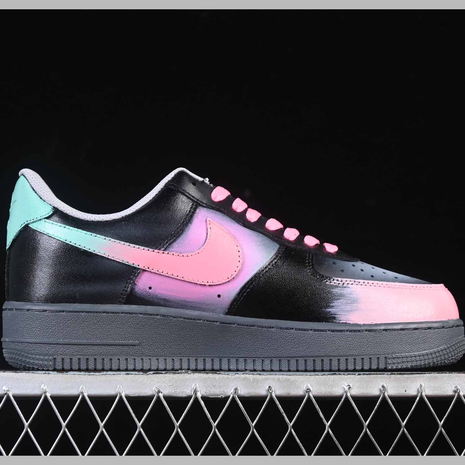 Nike Air Force 1 ’07 Low “Pink Electric Spider Shadow” YD2425-011 - DesignerGu
