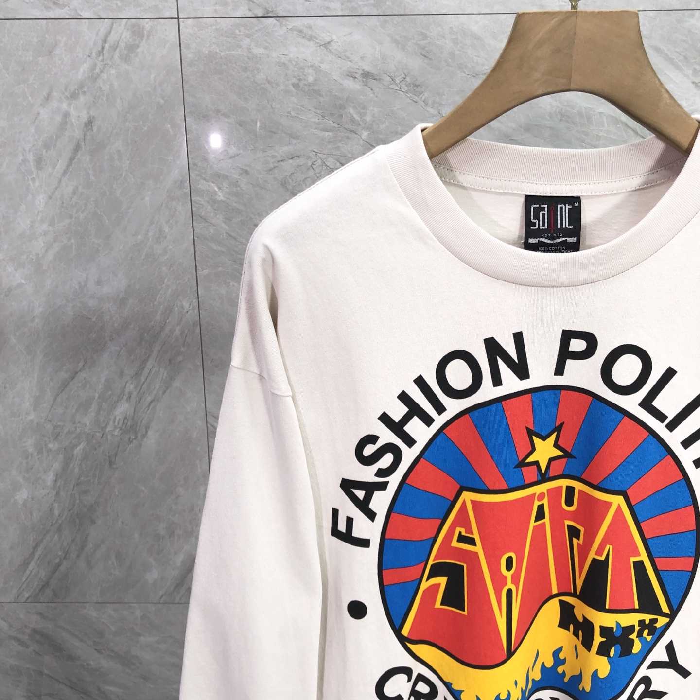 Saint Michael FW25 LS Tee  - DesignerGu