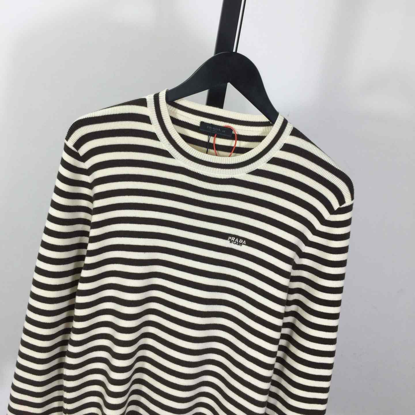 Prada Dark Brown Superfine Wool Turtleneck Sweater  - DesignerGu