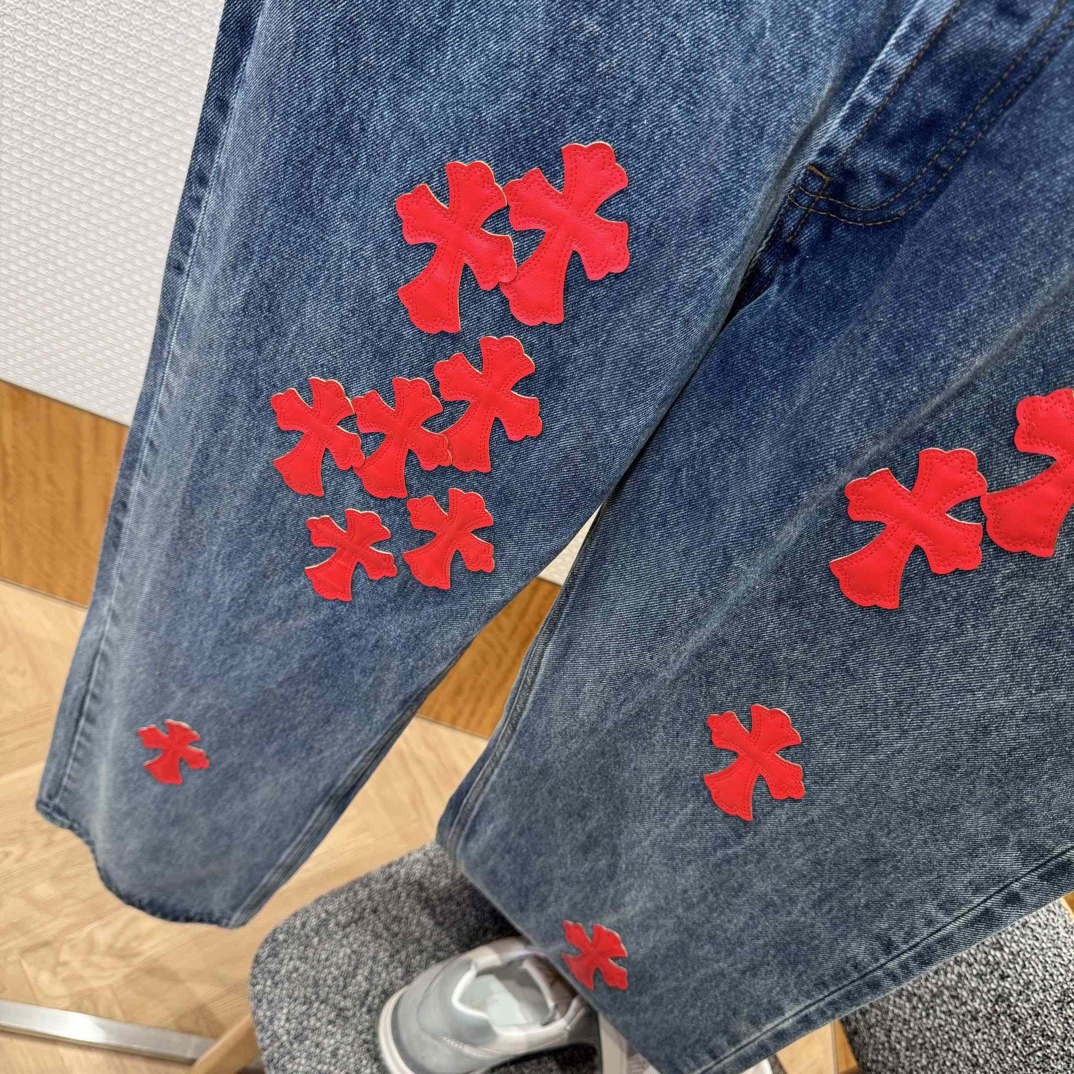 Chrome Hearts Jeans - DesignerGu