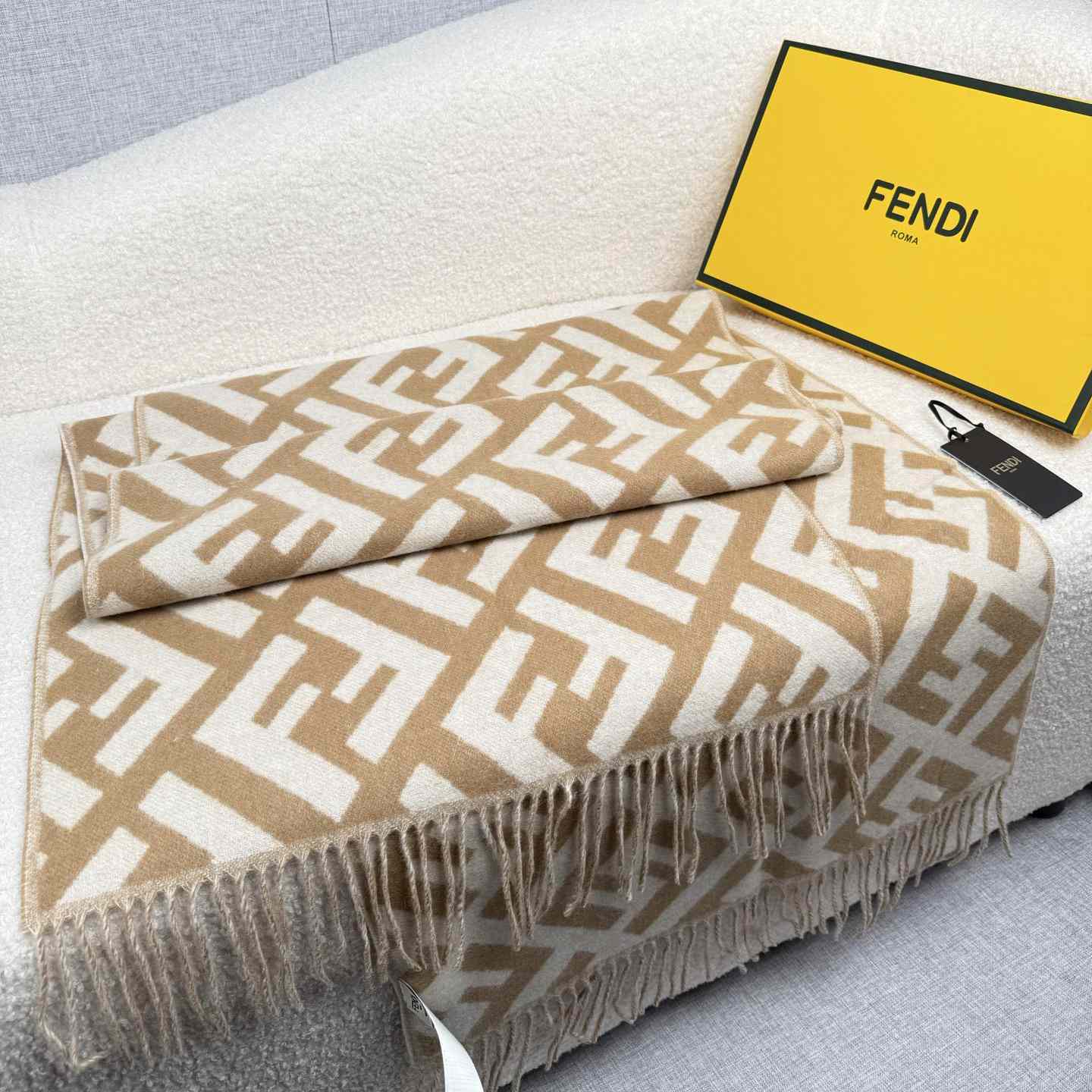 Fendi FF Scarf - DesignerGu