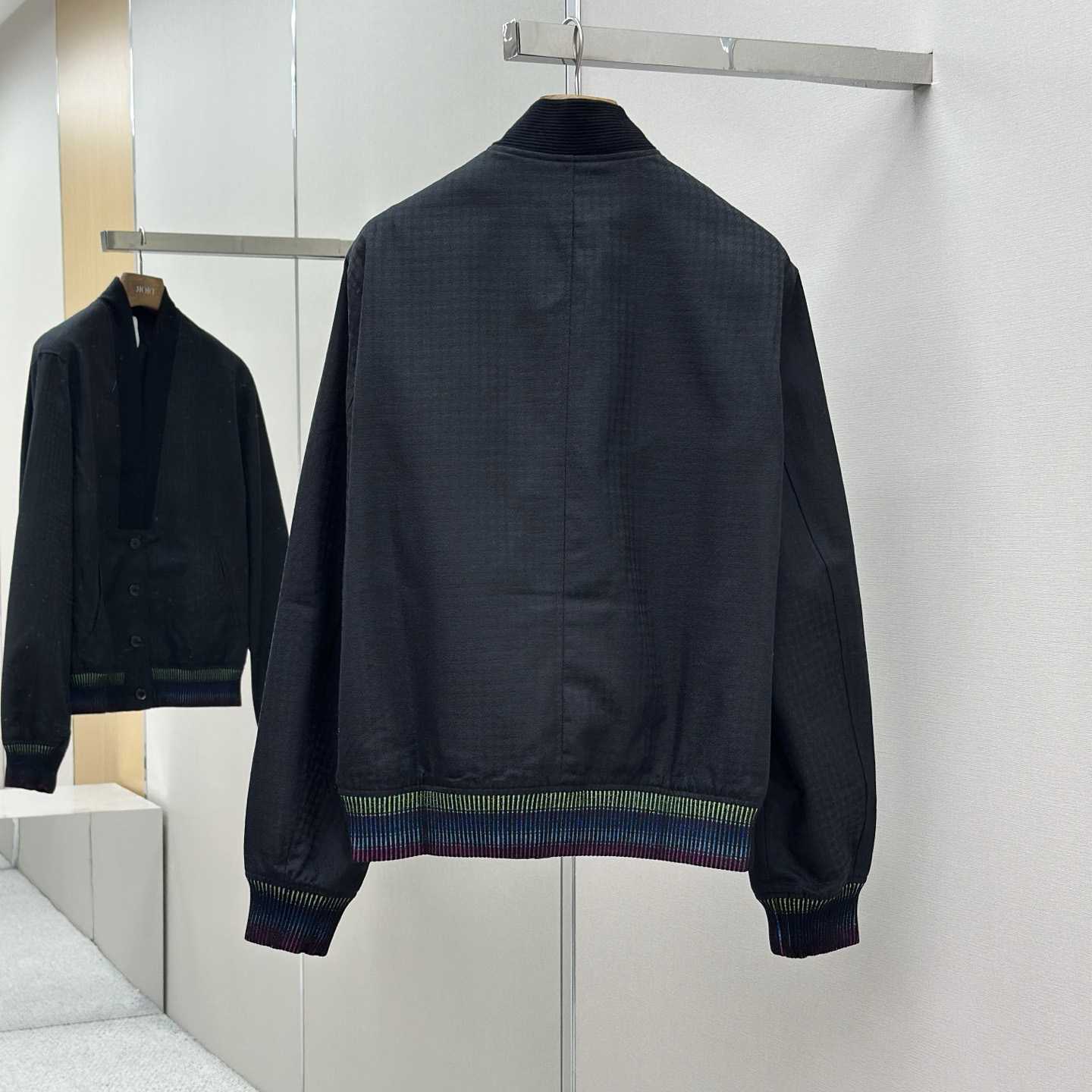 Louis Vuitton Preppy Wool Cardigan Blouson   1AGTGH - DesignerGu