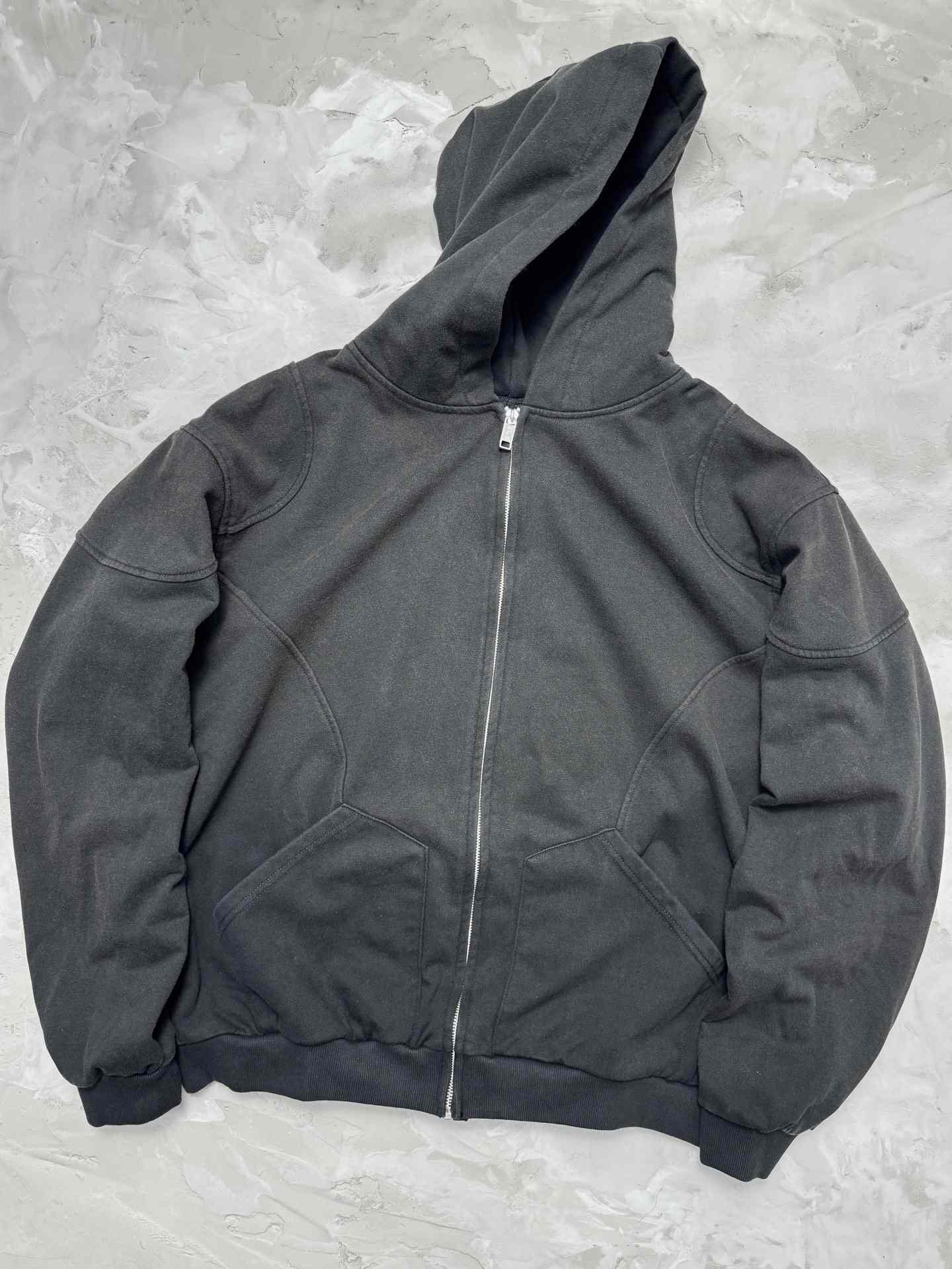 Enfants Riches Déprimés Cotton Jersey Zip-Up Hoodie - DesignerGu