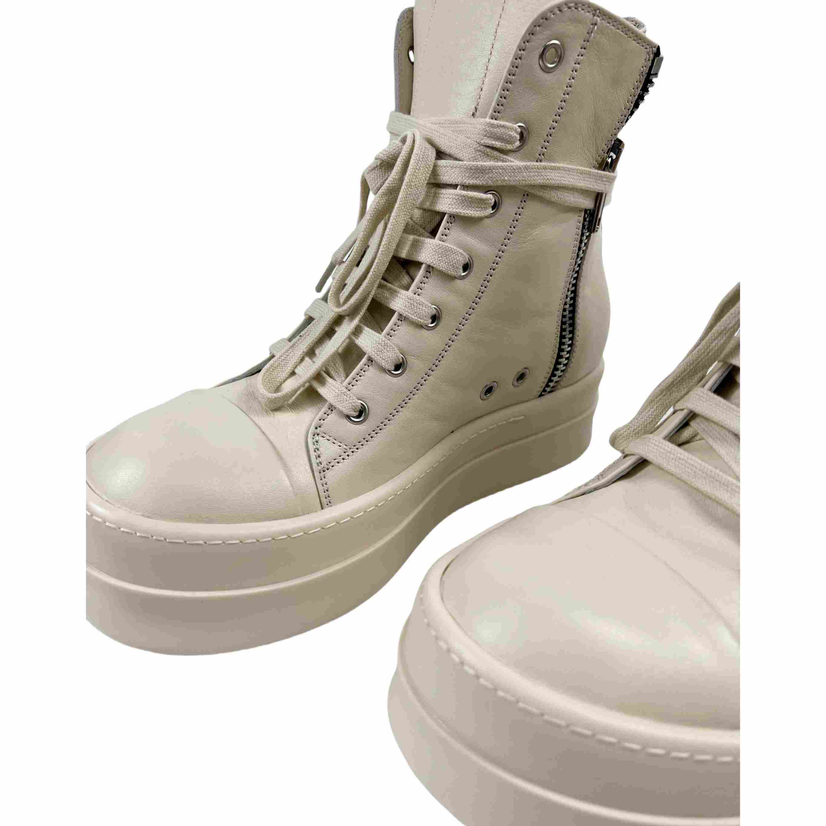 Rick Owens High-top Sneakers - DesignerGu