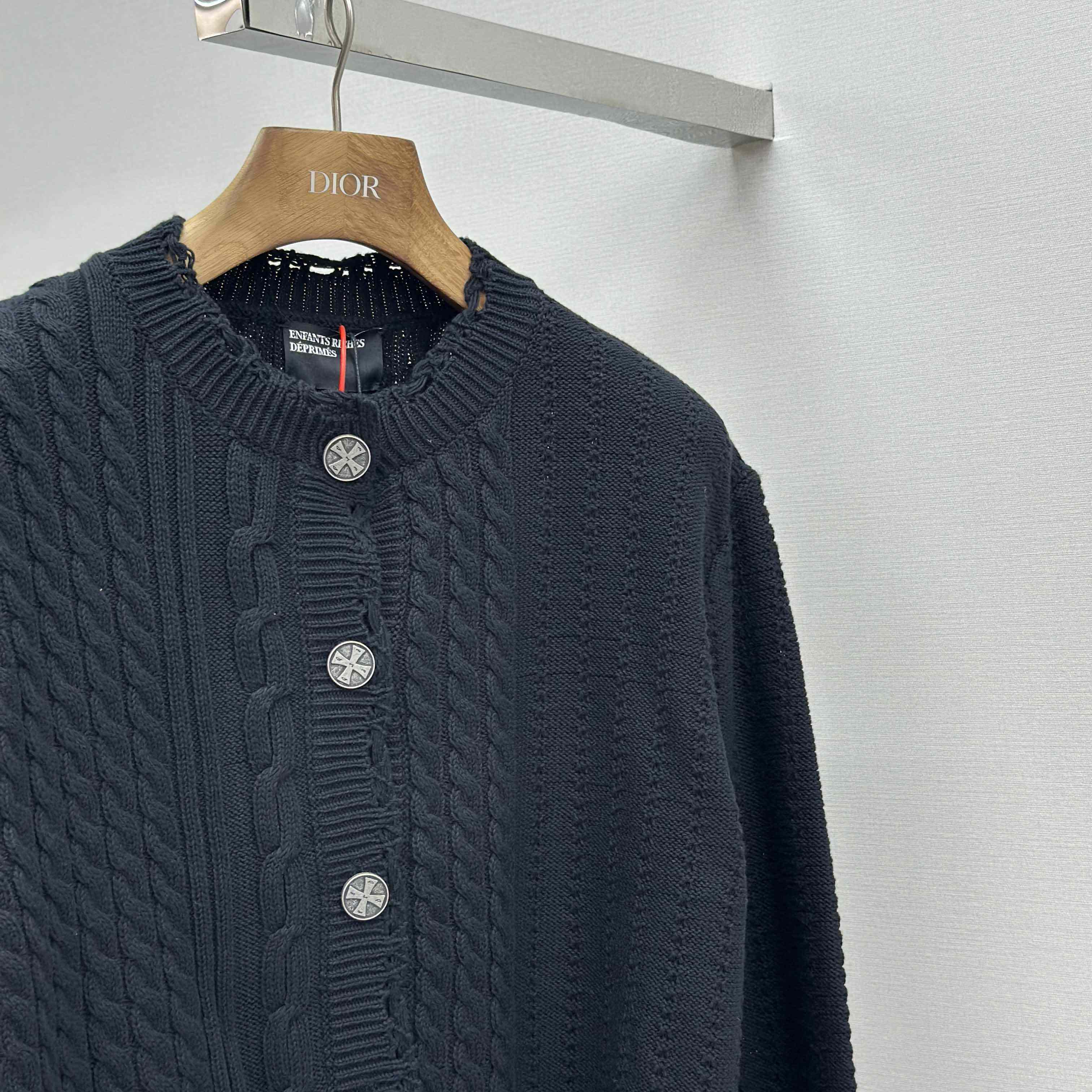 Enfants Riches Déprimés Cropped Cardigan - DesignerGu