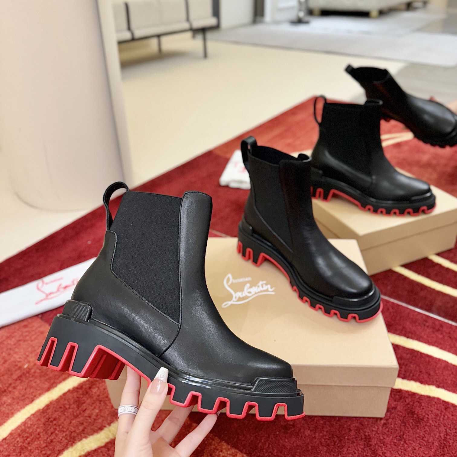 Christian Louboutin Marchacroche Dune Boots  - DesignerGu