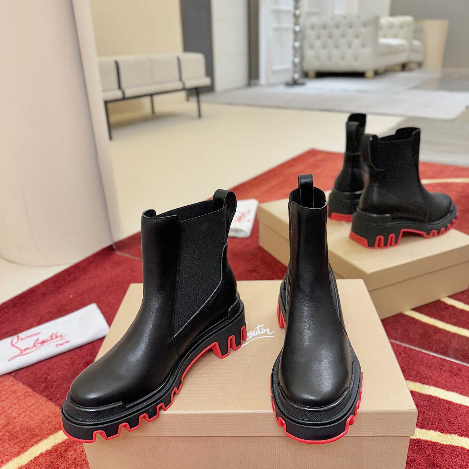 Christian Louboutin Marchacroche Dune Boots  - DesignerGu