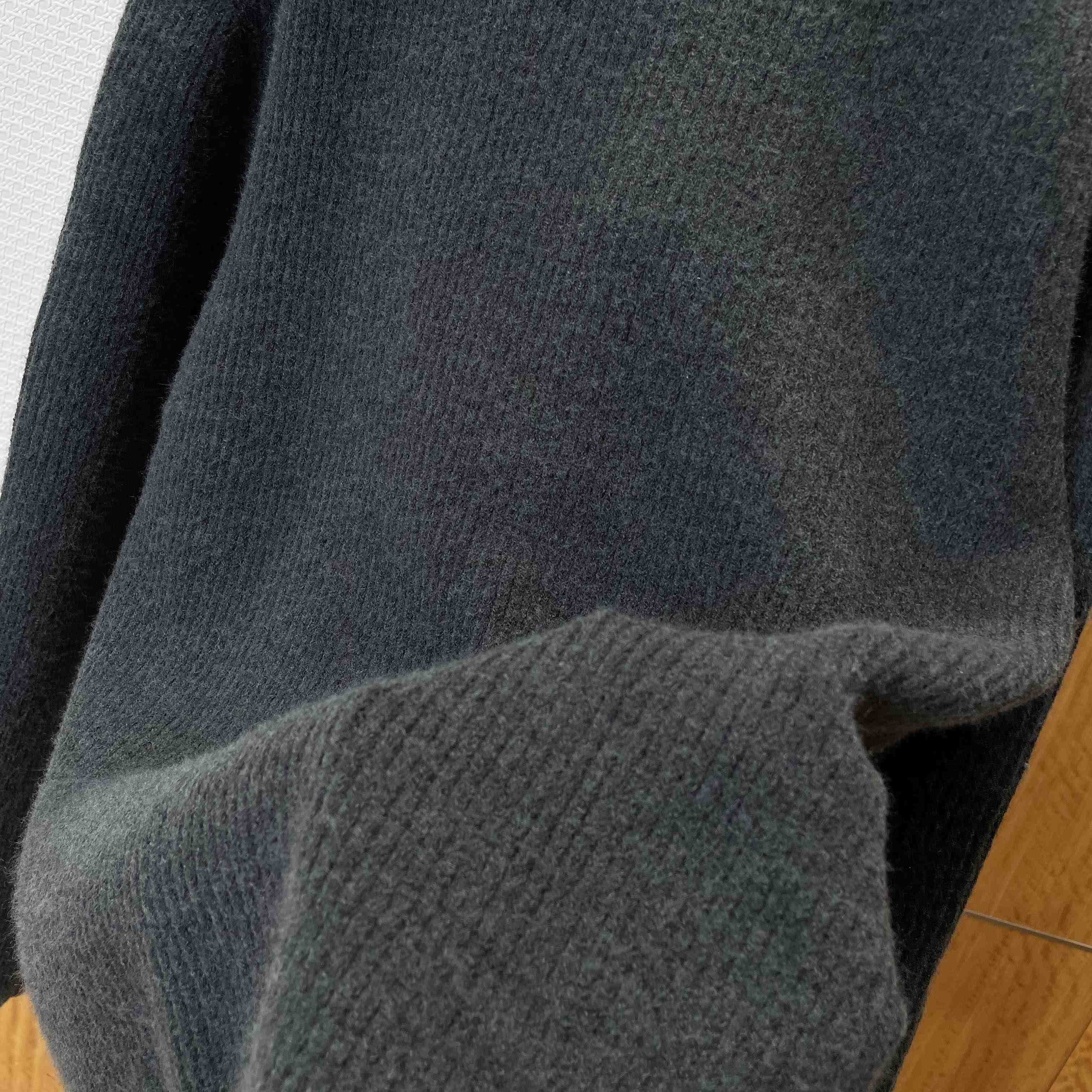 Gucci Wool Cashmere Rib Knit Sweater - DesignerGu