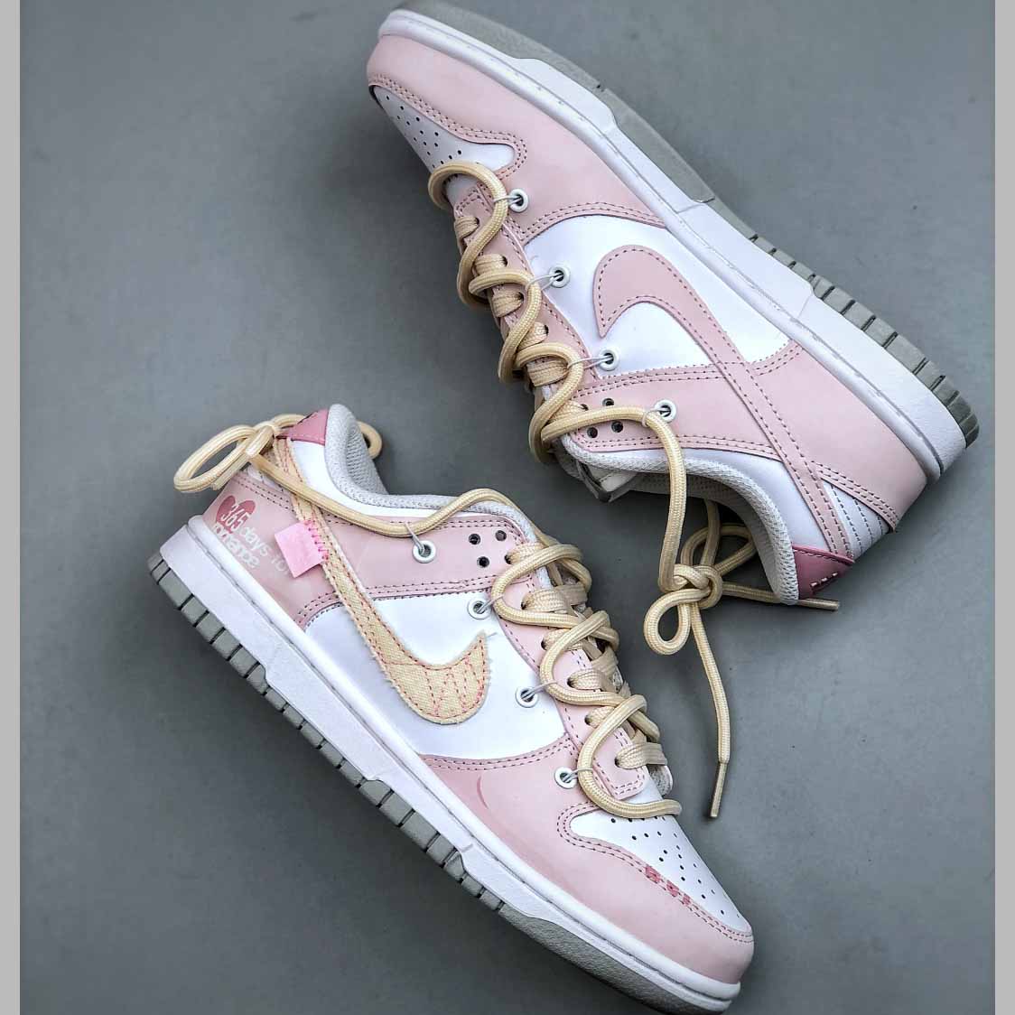 Nike SB Dunk Low “Valentine’s Day Pink” DD1391-103 - DesignerGu