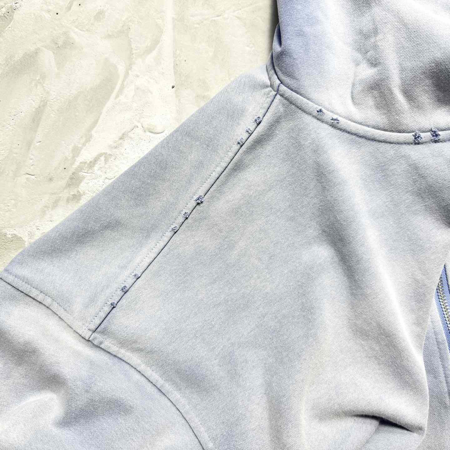 Enfants Riches Déprimés Cotton Jersey Zip-Up Hoodie - DesignerGu